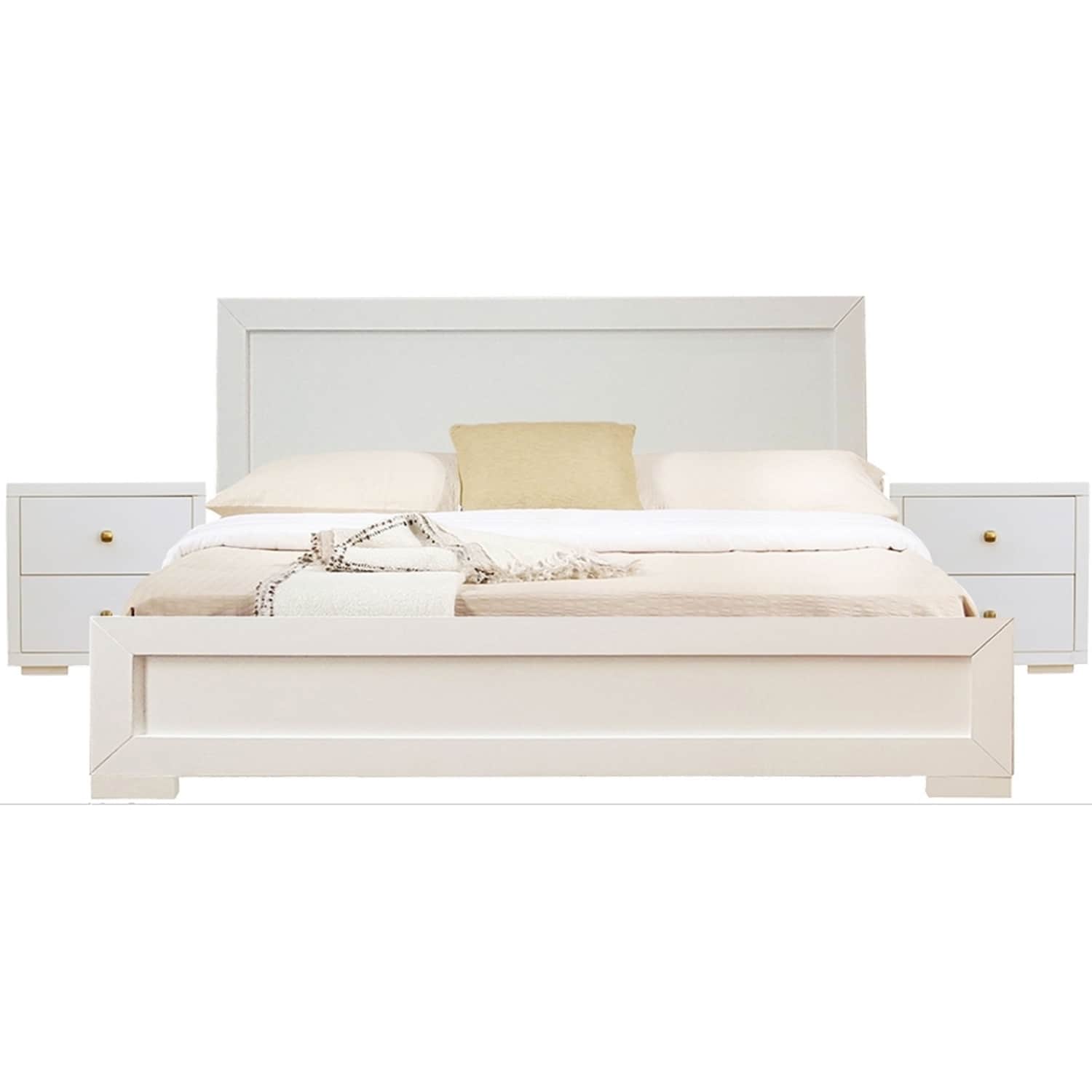 Camden Isle 312432 White Queen Bedroom Set