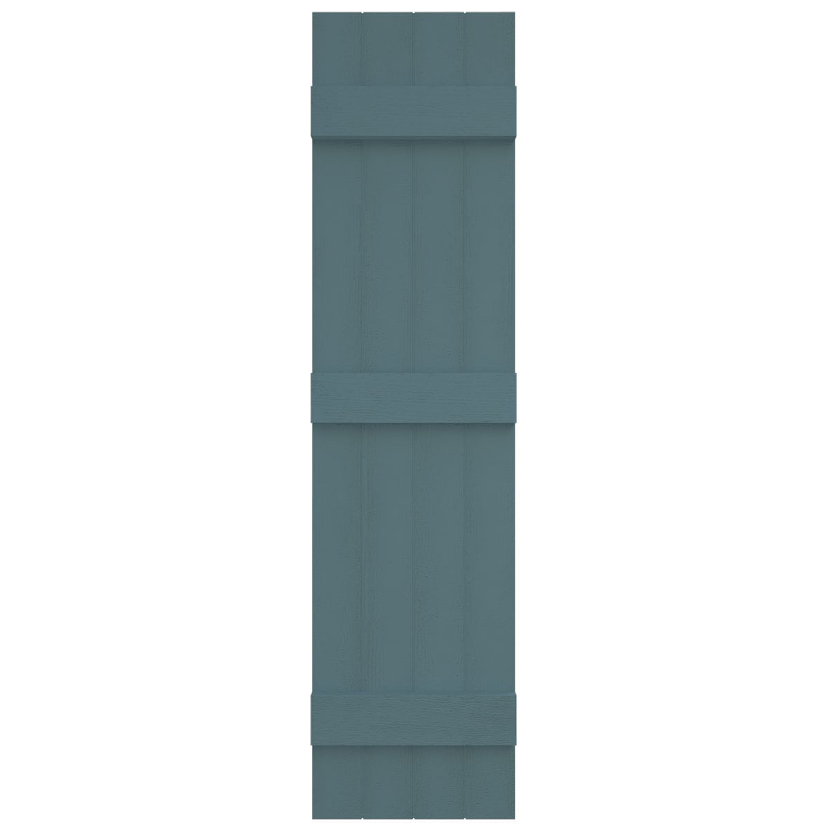 Ekena Millwork LJ4S14X06700WB 14-in W x 67-in H Wedgewood Blue Board and batten Exterior Shutters ( 2 -Pack )