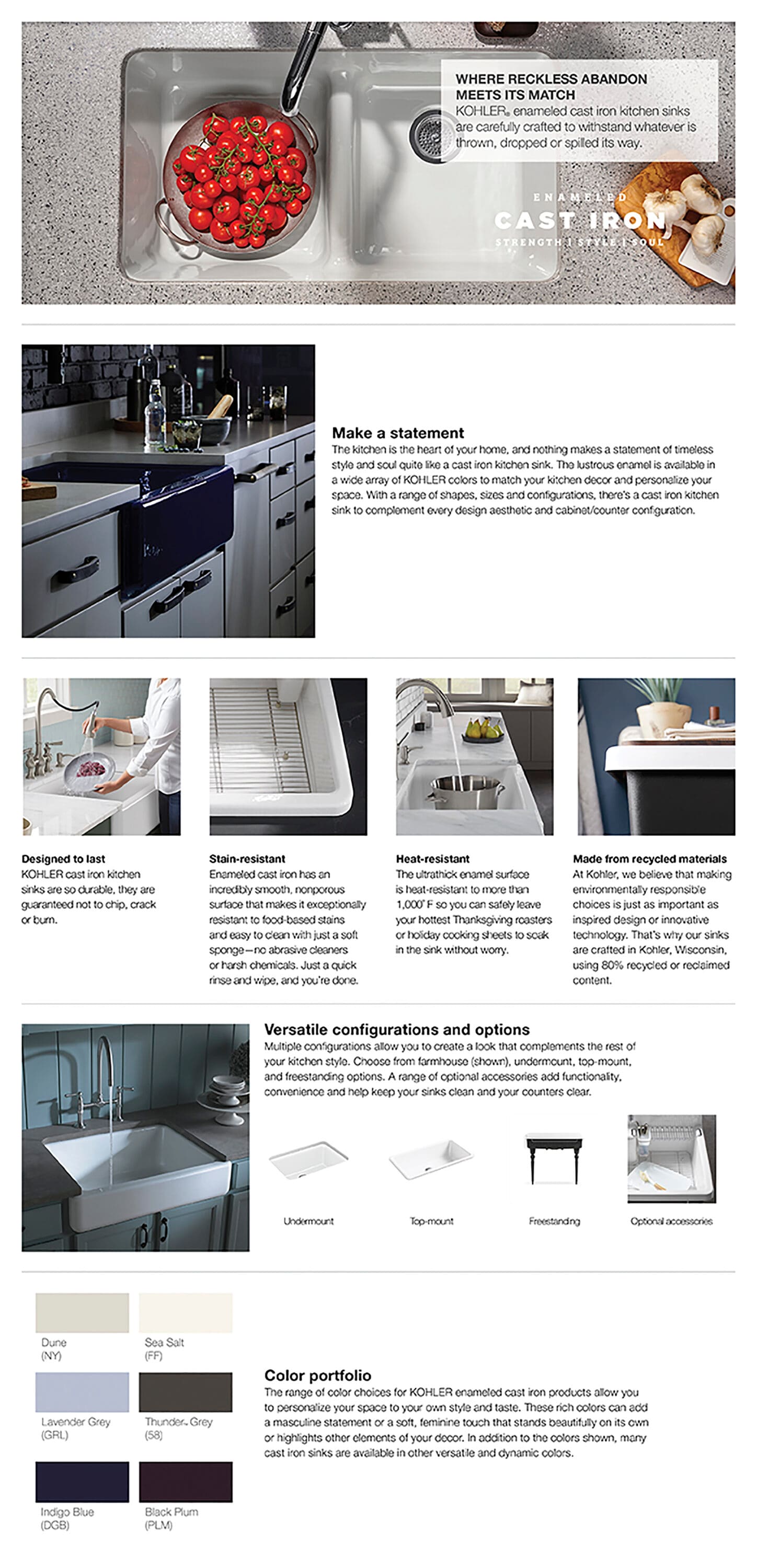 KOHLER K-21103-3HW-0 Kitchen-Sinks - View #5