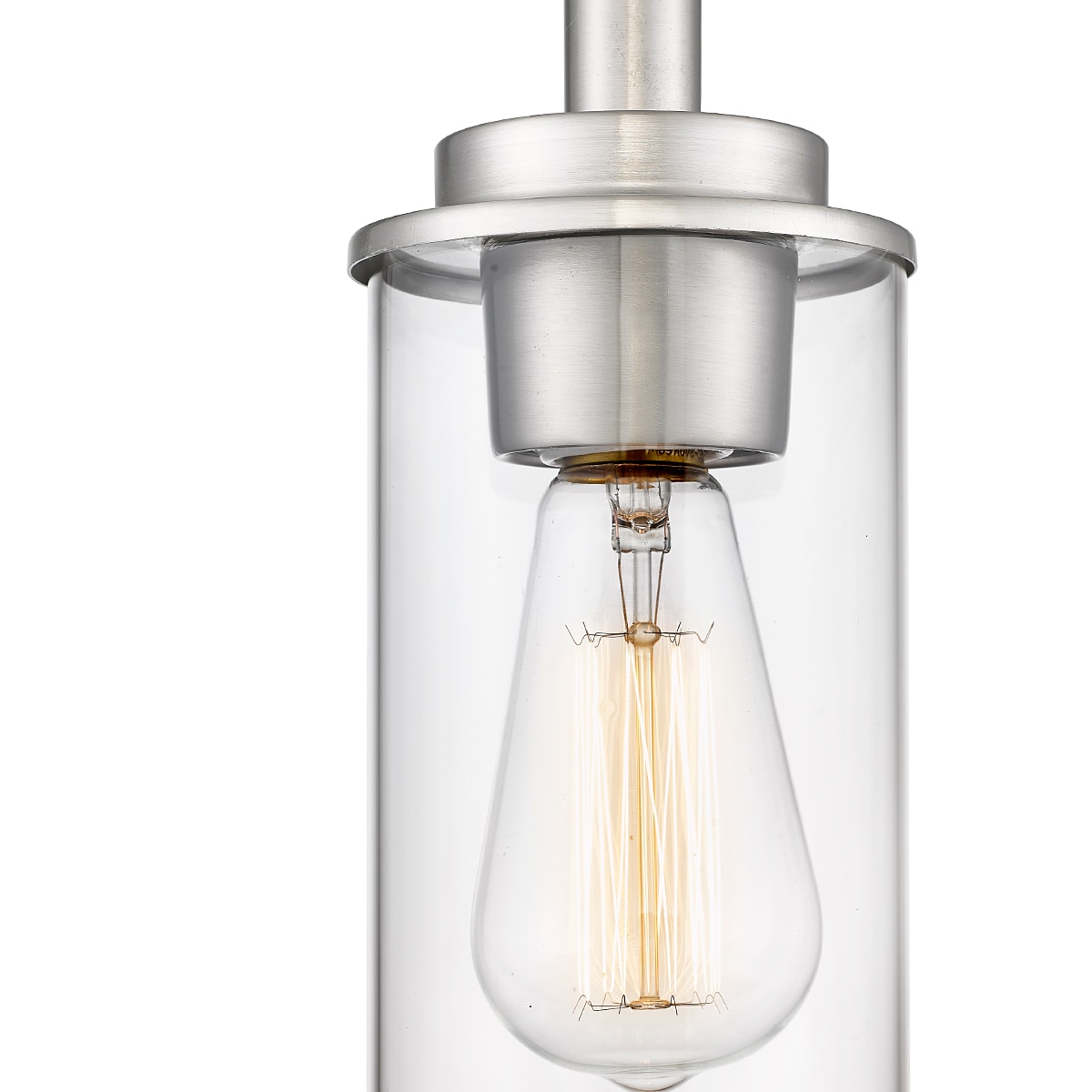 Janna 4" Brushed Nickel Mini Pendant Light