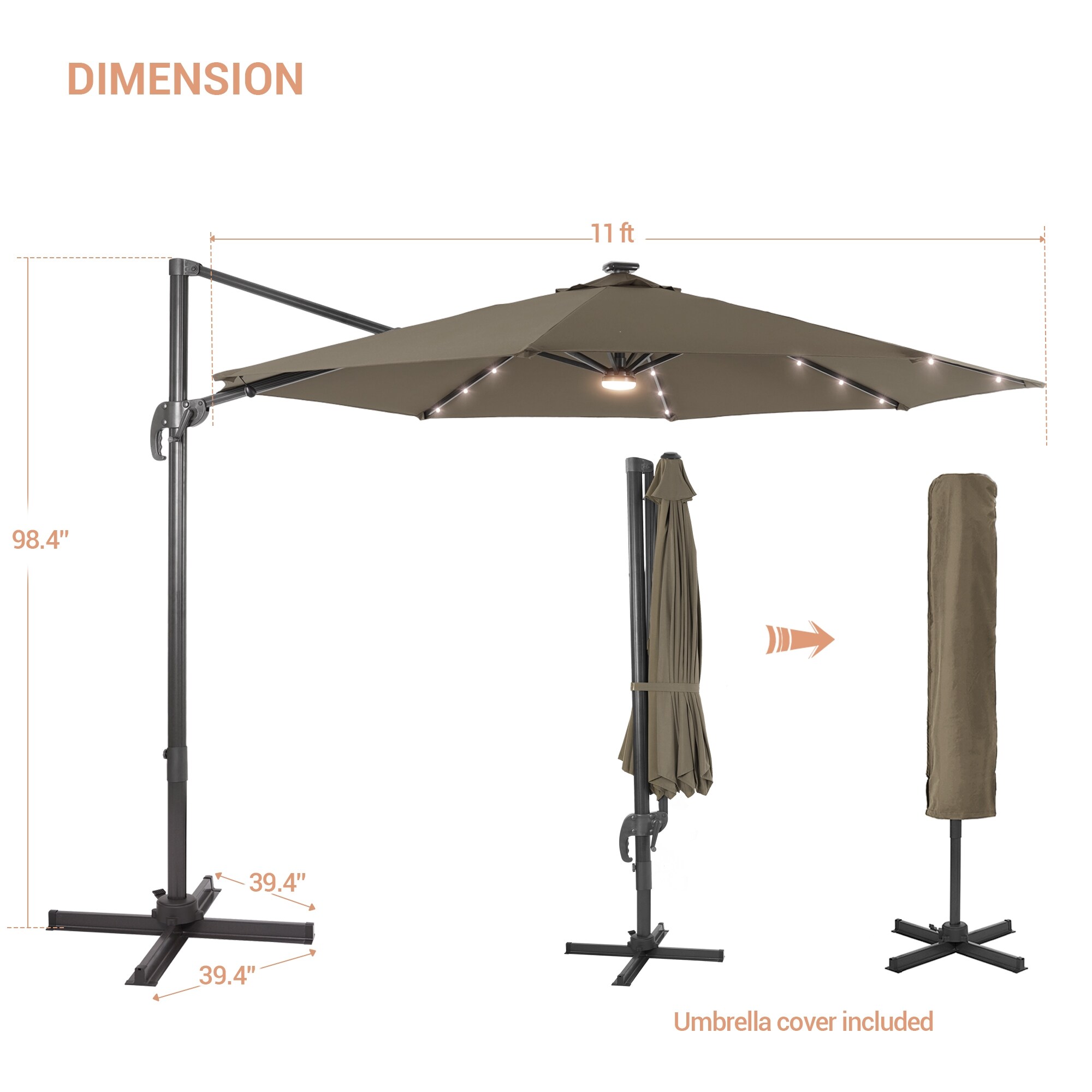 ACEGOSES LW-335TP-LED Umbrellas-2 - View #2