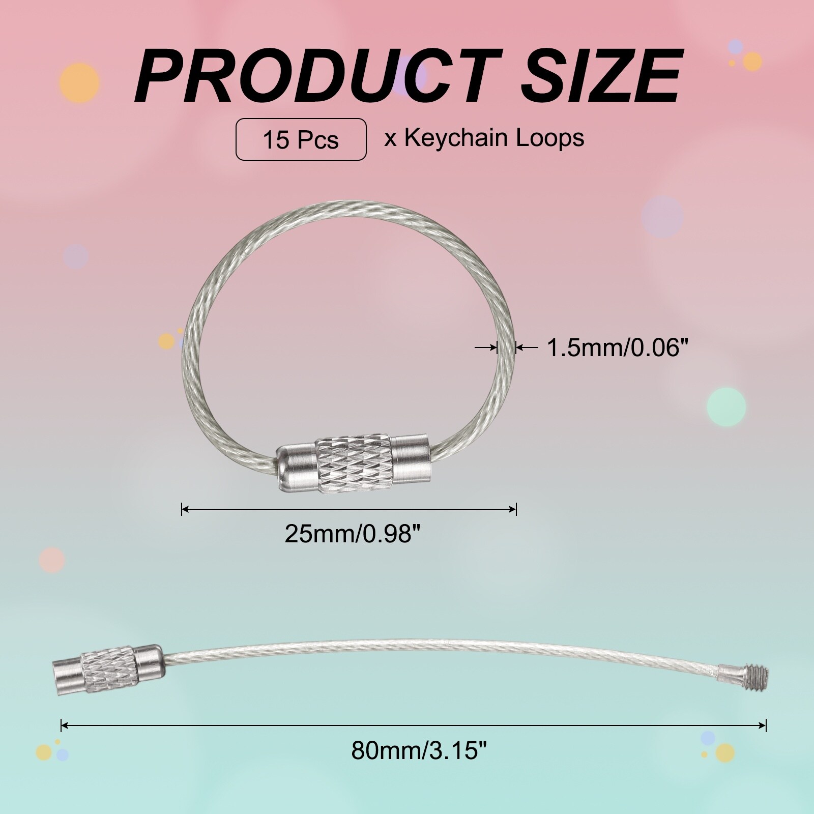 Unique Bargains S26021100UX5287 Key-Accessories - View #2