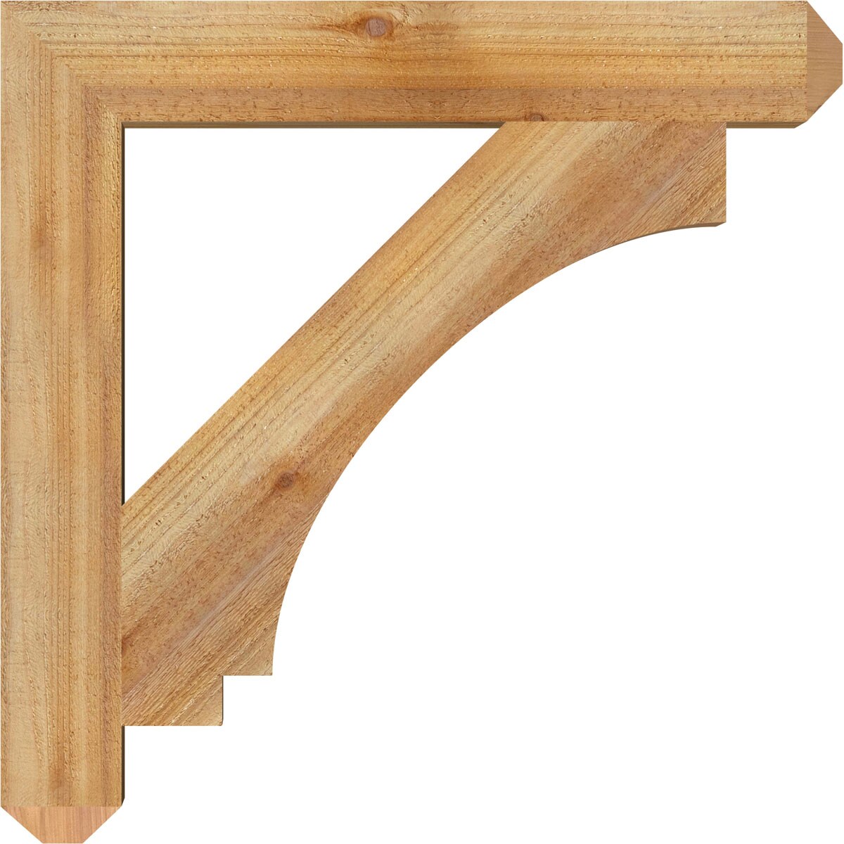 Ekena Millwork BKT04X28X28IMP04RWR Exterior-Brackets-Braces - View #3