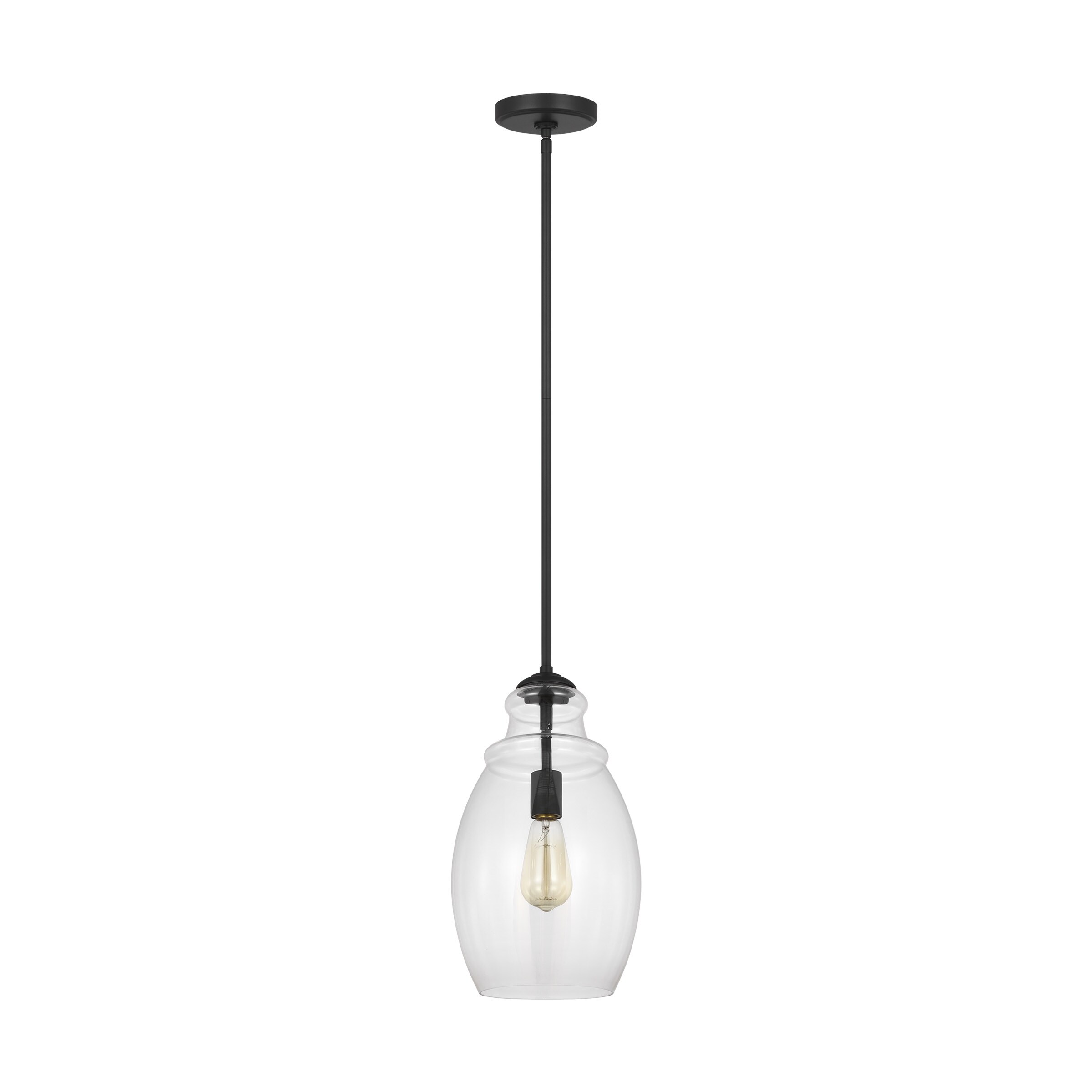 Generation Lighting P1484MBK Pendant-Lights - View #4