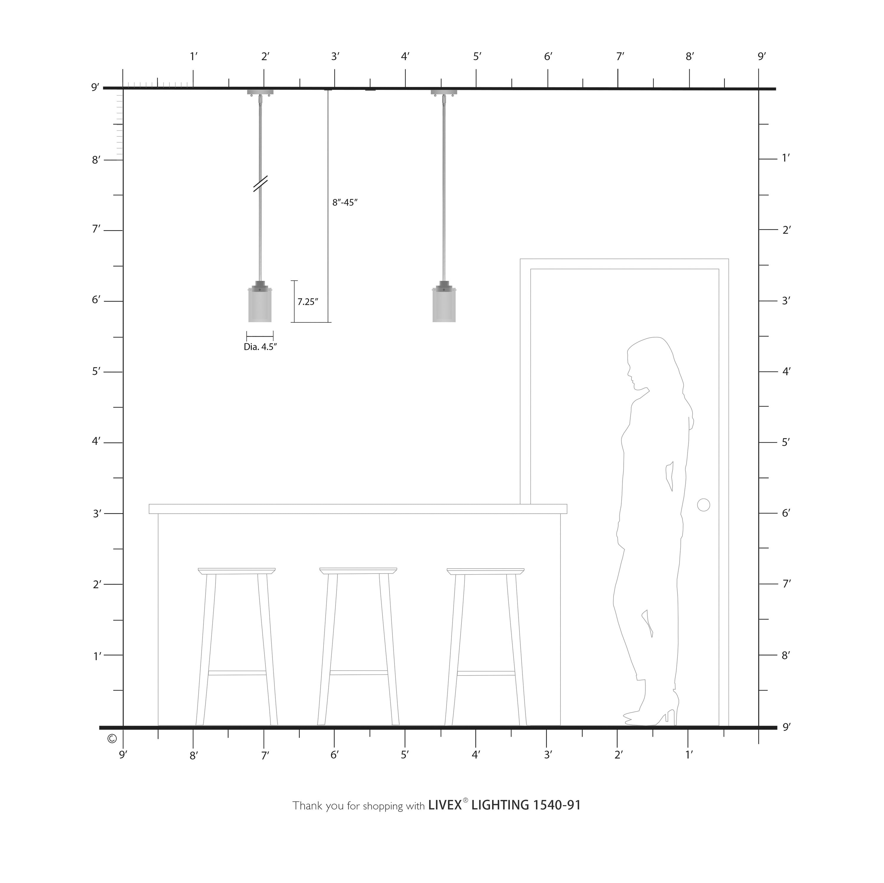 Livex Lighting 1540-91 Pendant-Lights - View #5