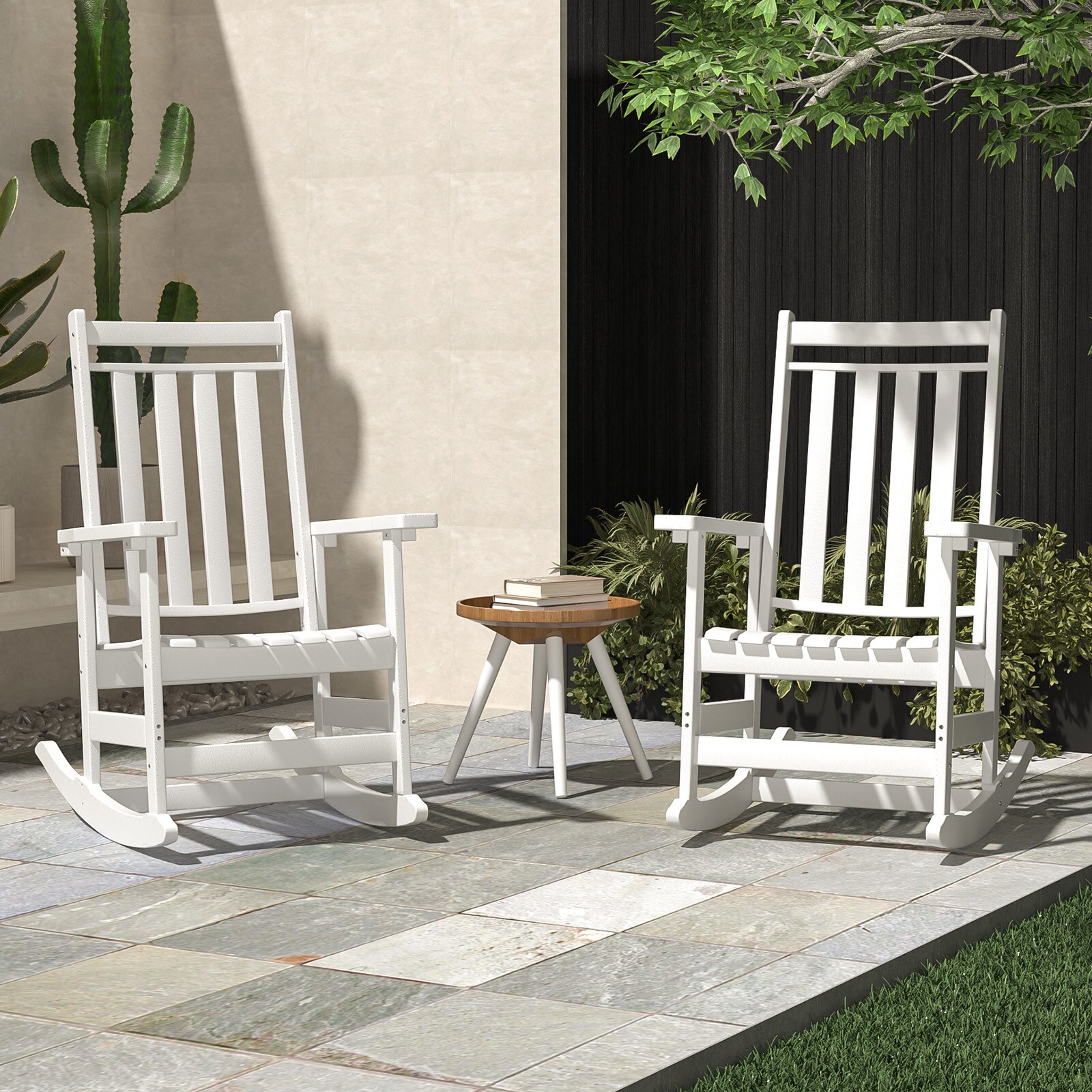 GARSING 22RC-WHITE Patio-Chairs - View #2