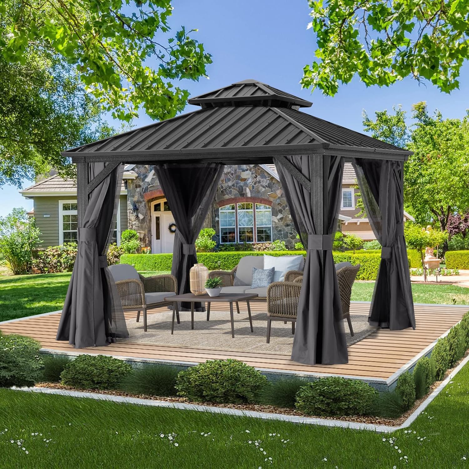 8x8 2024 gazebo hardtop