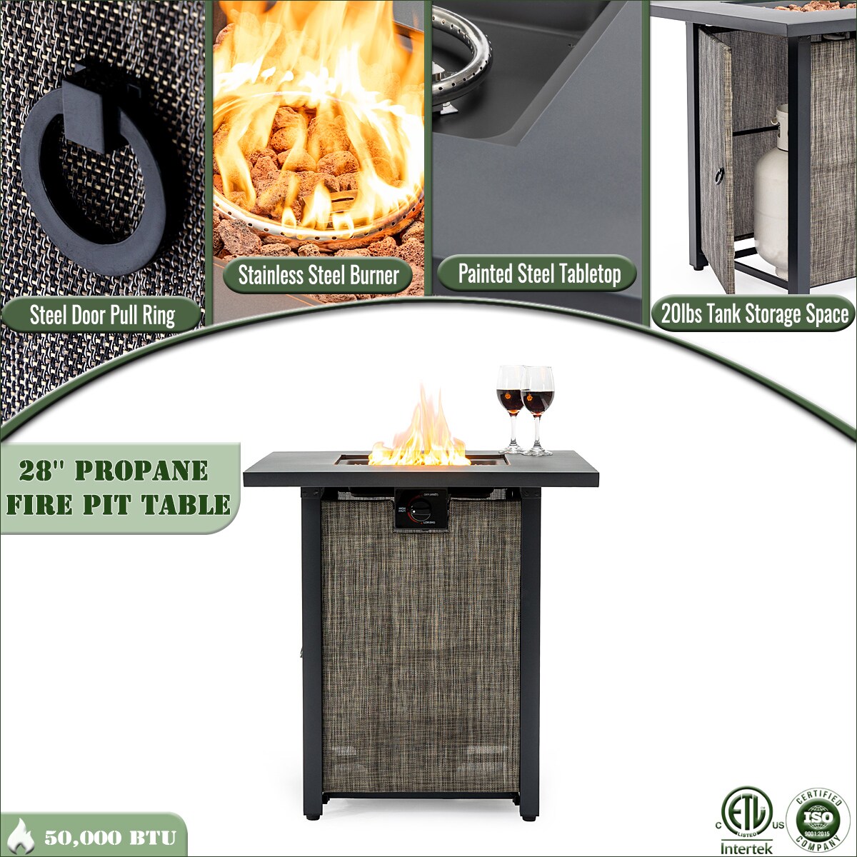 TATAHANCE XW85328PGFPT52 Outdoor-Gas-Firepits - View #5