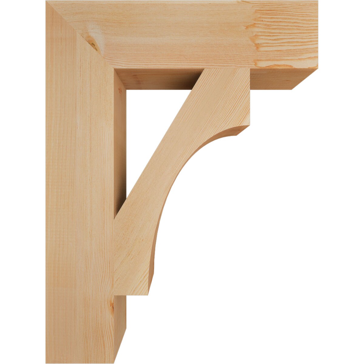 Ekena Millwork BKT06X24X32WTL05SDF Exterior-Brackets-Braces - View #3