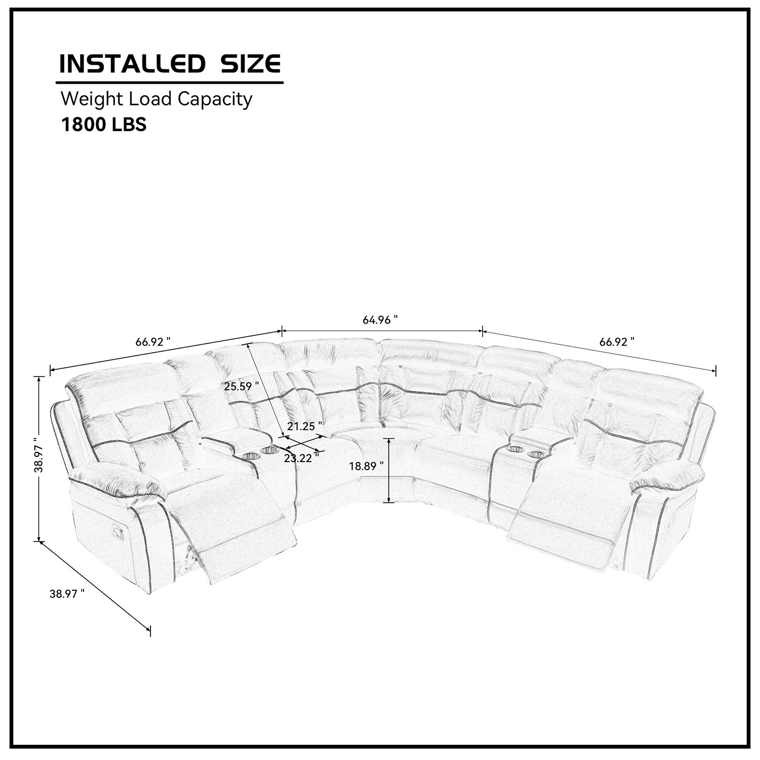 GZMR GZ-N71183AAA Sofas-Loveseats - View #12