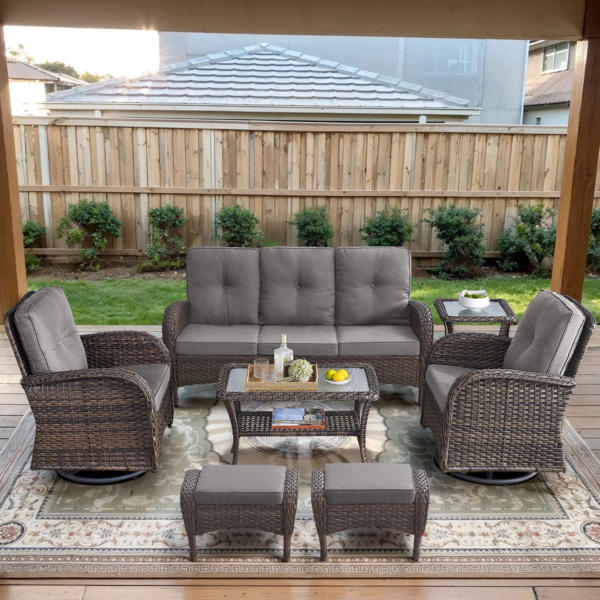 Rilyson FS114116R50085-3 Patio-Conversation-Sets - View #2