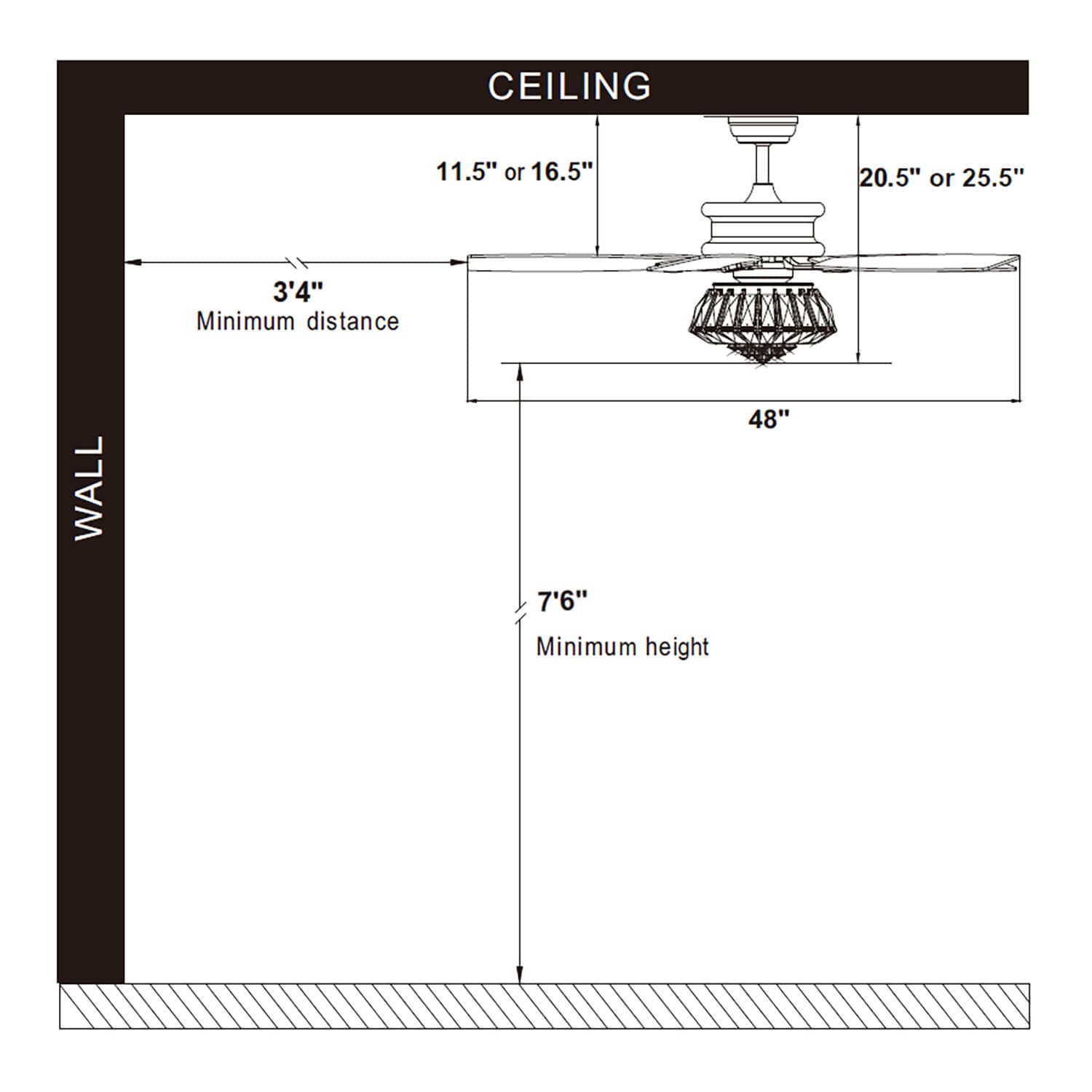 Edvivi FFG771CH Ceiling-Fans - View #13