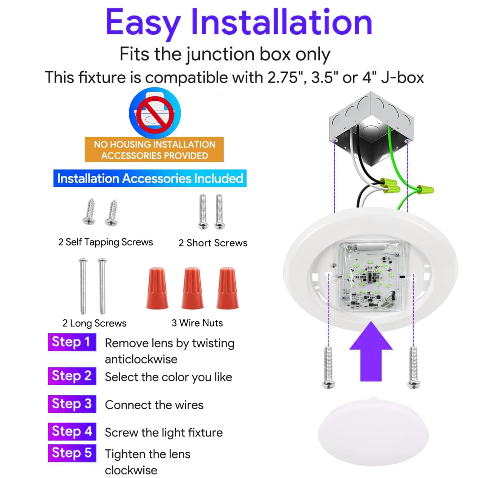 Energetic Lighting E1DLD6-92750-4P flushmounts - View #2