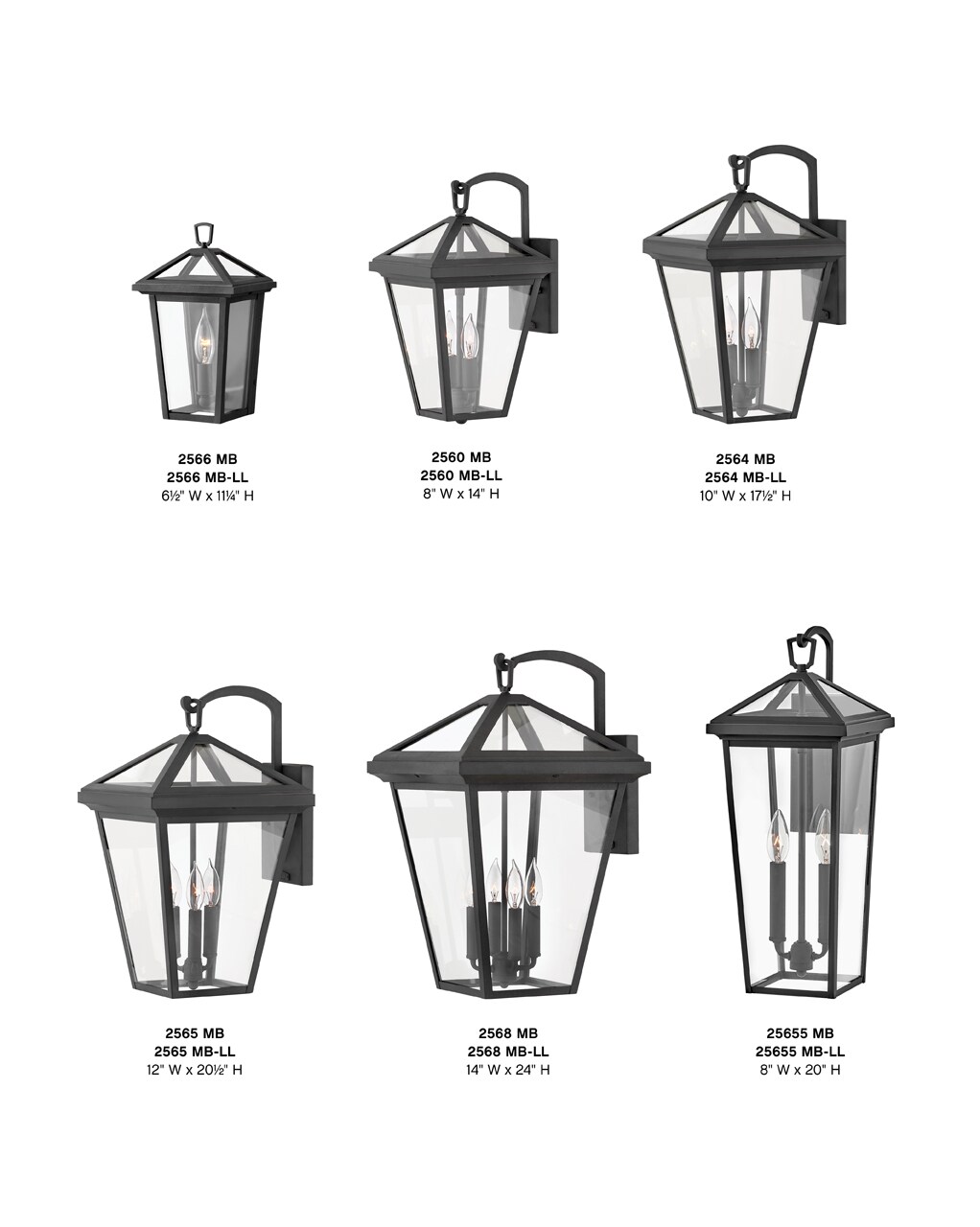 Hinkley 2566MB-LL Outdoor-Wall-Lighting - View #5