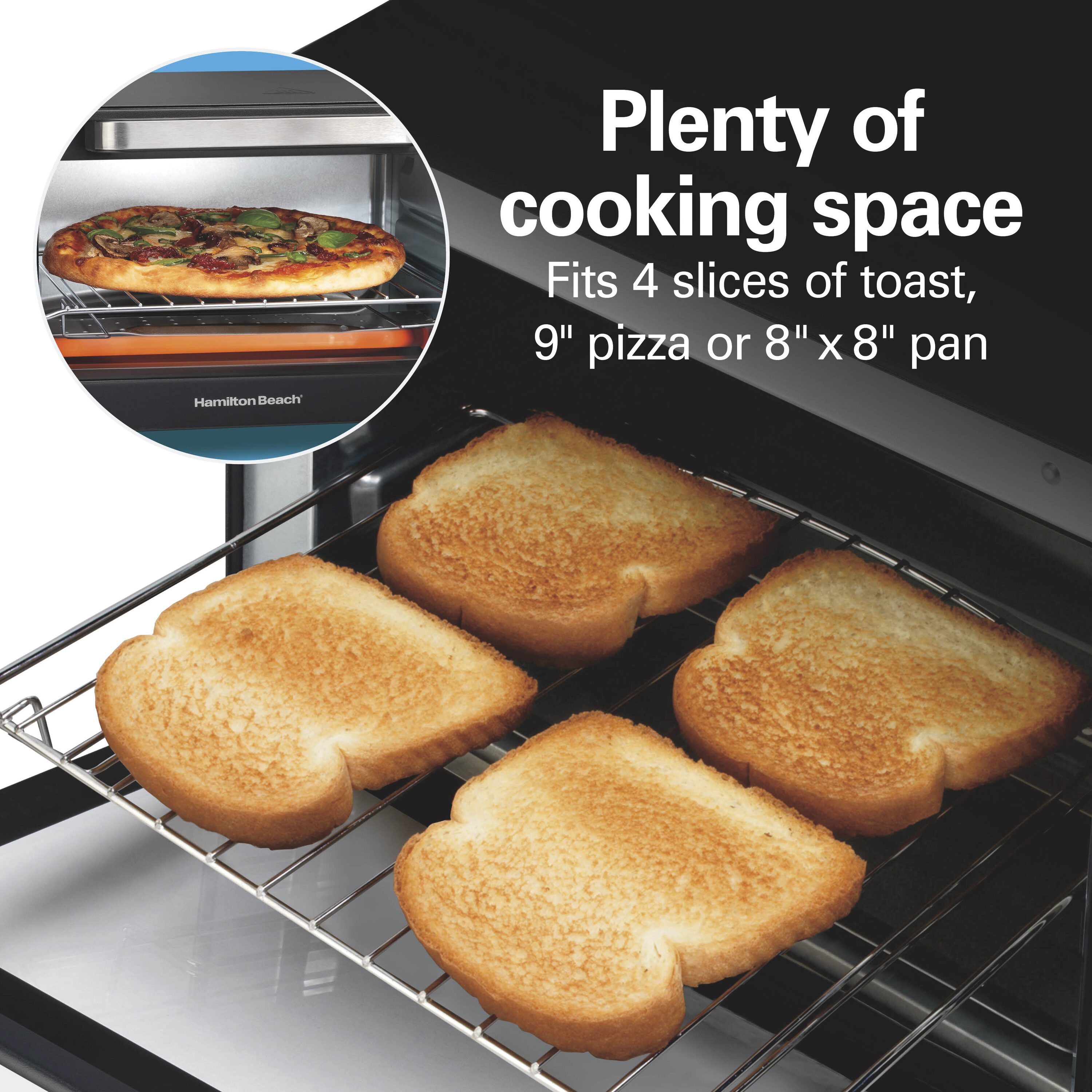 Hamilton Beach 31404 Countertop-Toaster-Ovens - View #4