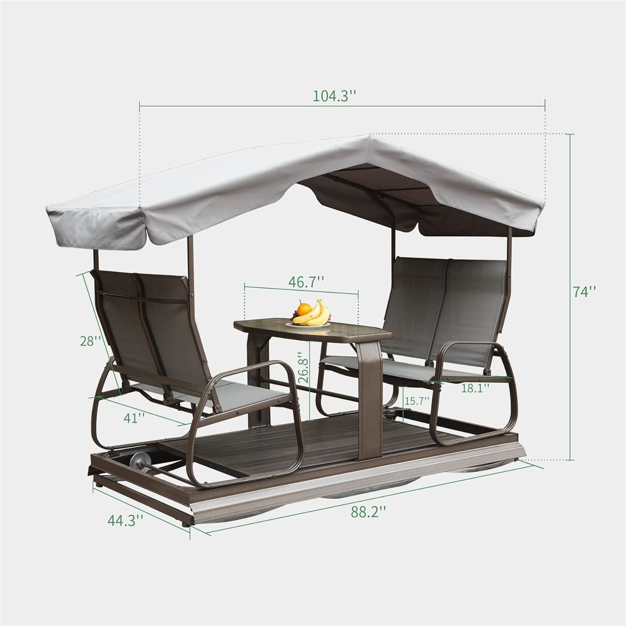  BOCPOS9-GB Playset-Swings - View #3