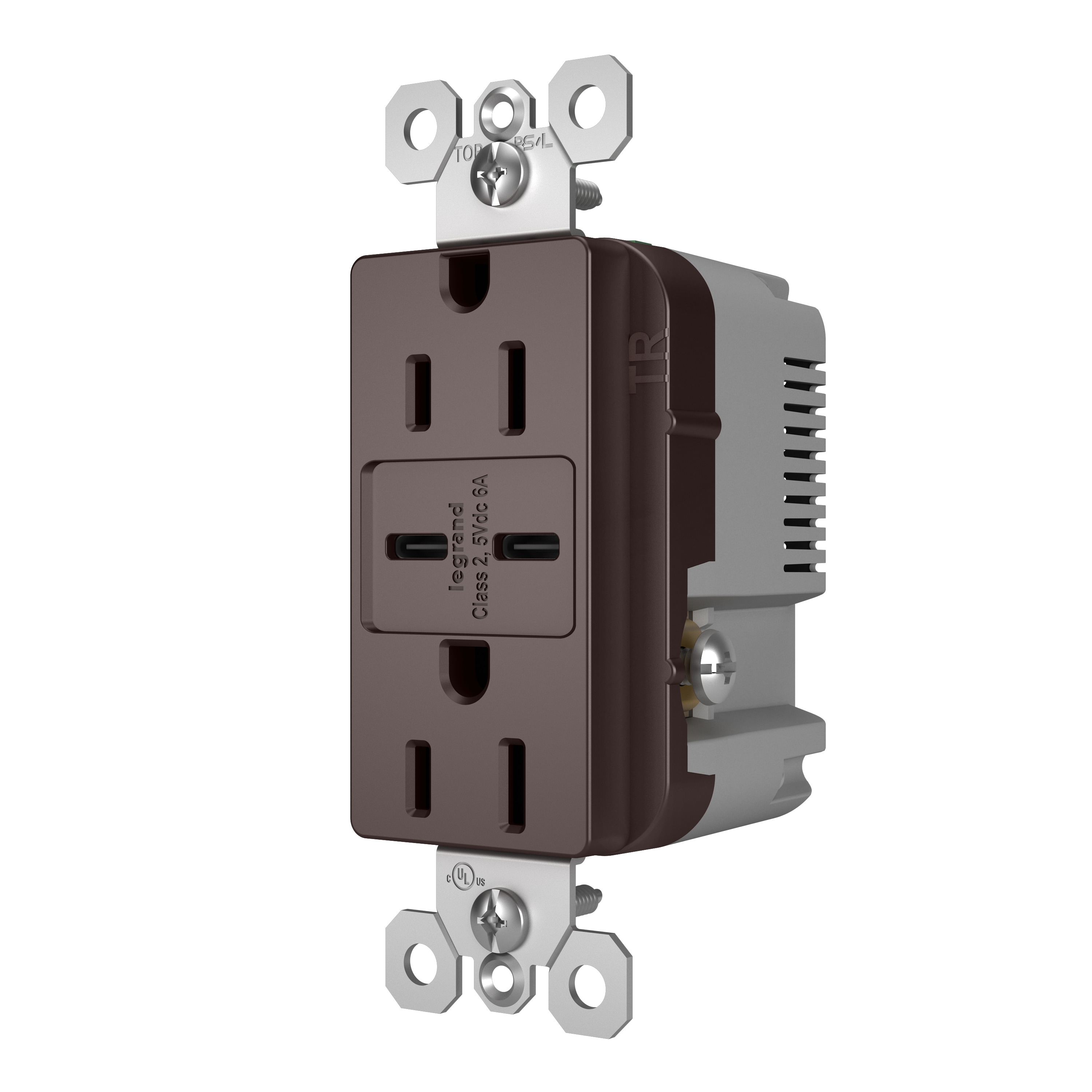 Legrand R26USBCC6DBCCV4 receptacles - View #2