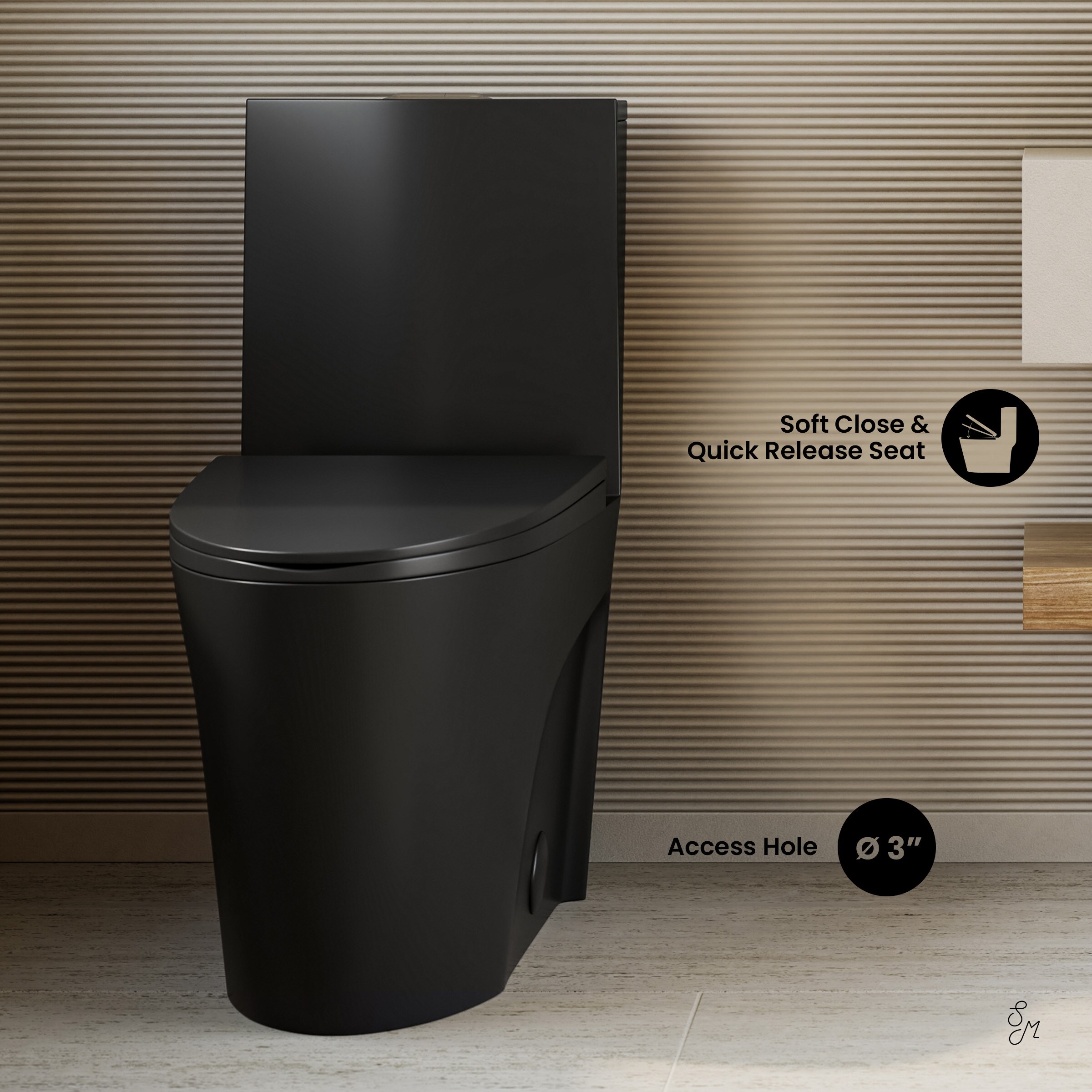 Swiss Madison SM-25-2TANG04MB toilets - View #4
