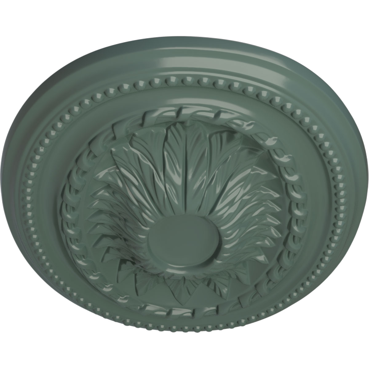 Ekena Millwork CM18SACBF Ceiling-Medallions - View #2