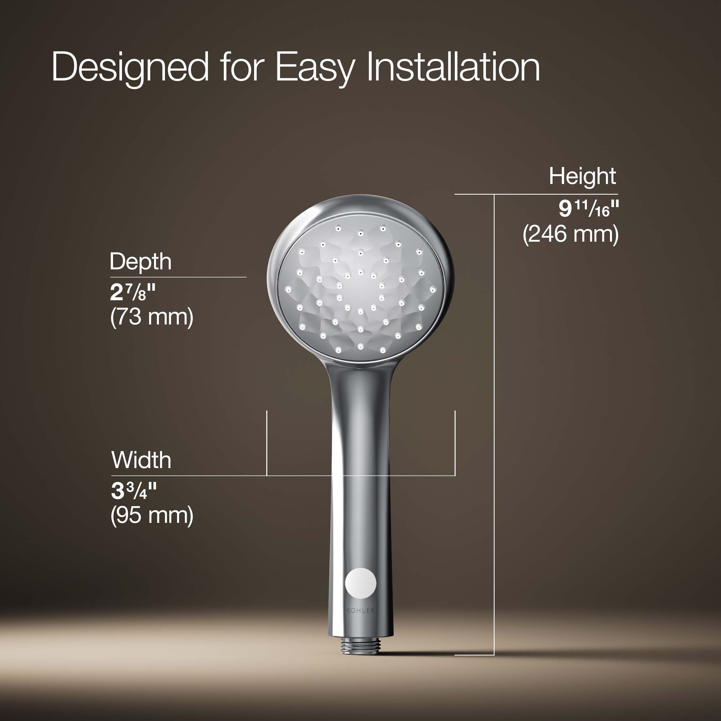 KOHLER 99248-CP Fixed-Showerhead - View #3
