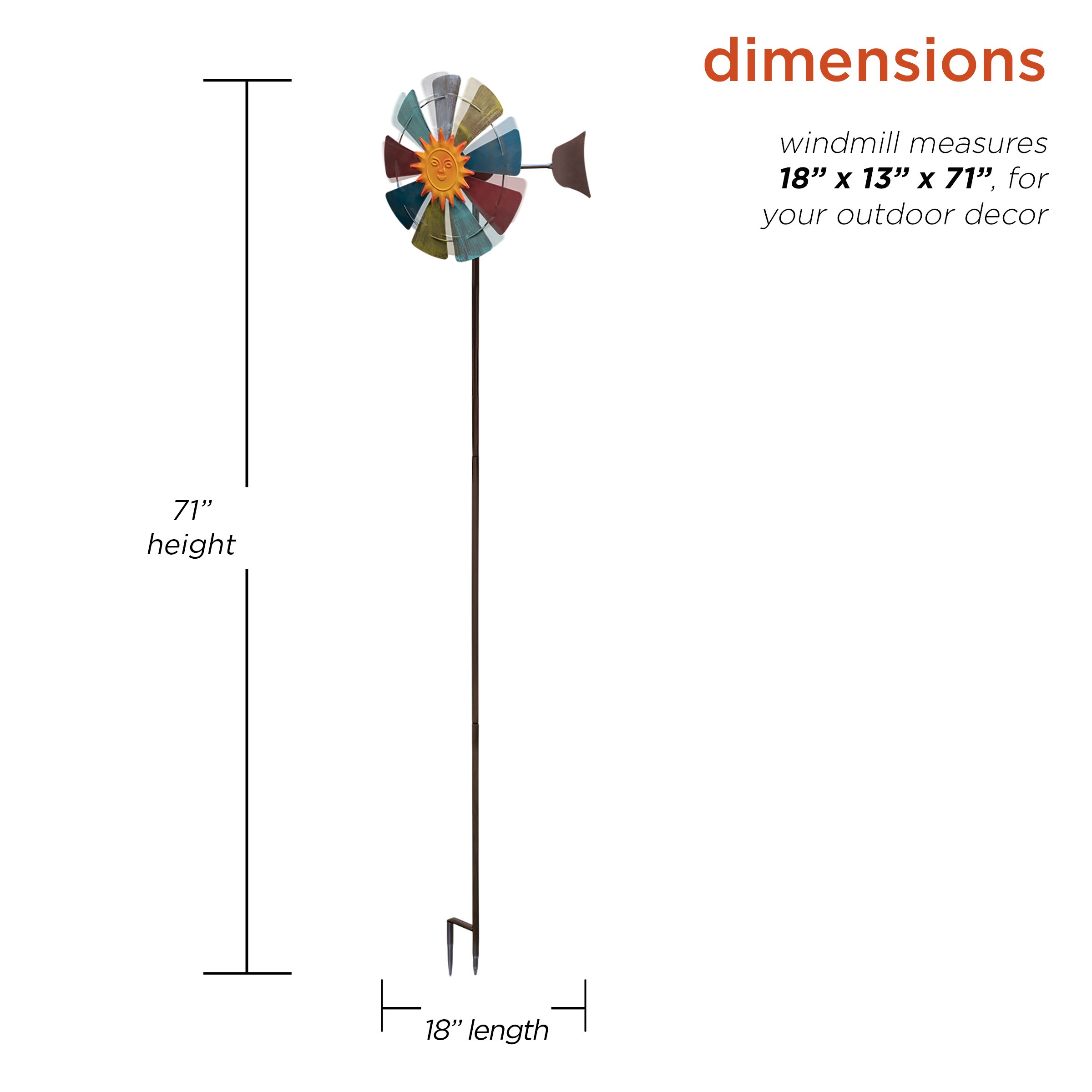Alpine Corporation BAZ156 Wind-Spinners - View #3