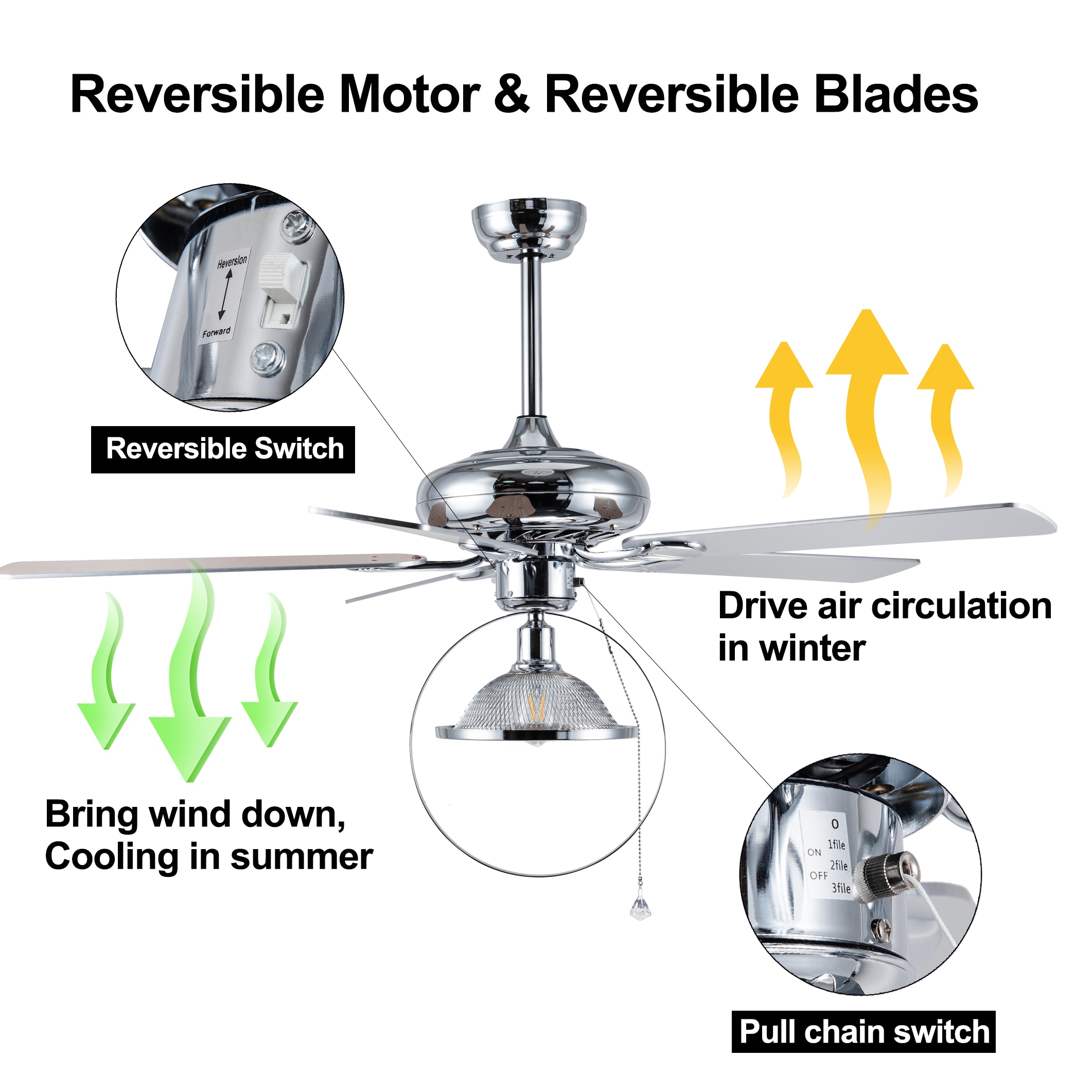 Bella Depot BD2033-C Ceiling-Fans - View #5