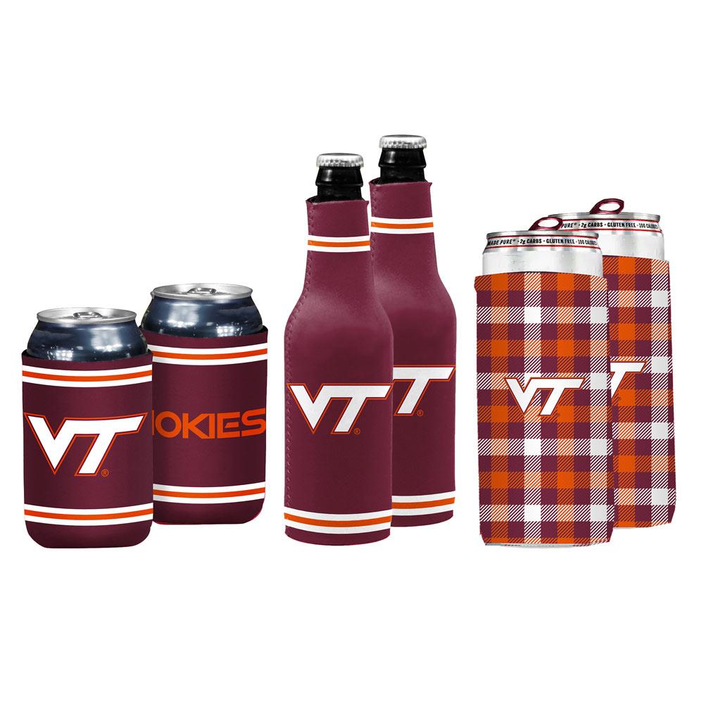 One Size Logo Brands Officially Licensed NCAA Unisex Bottle Coozie Team Color