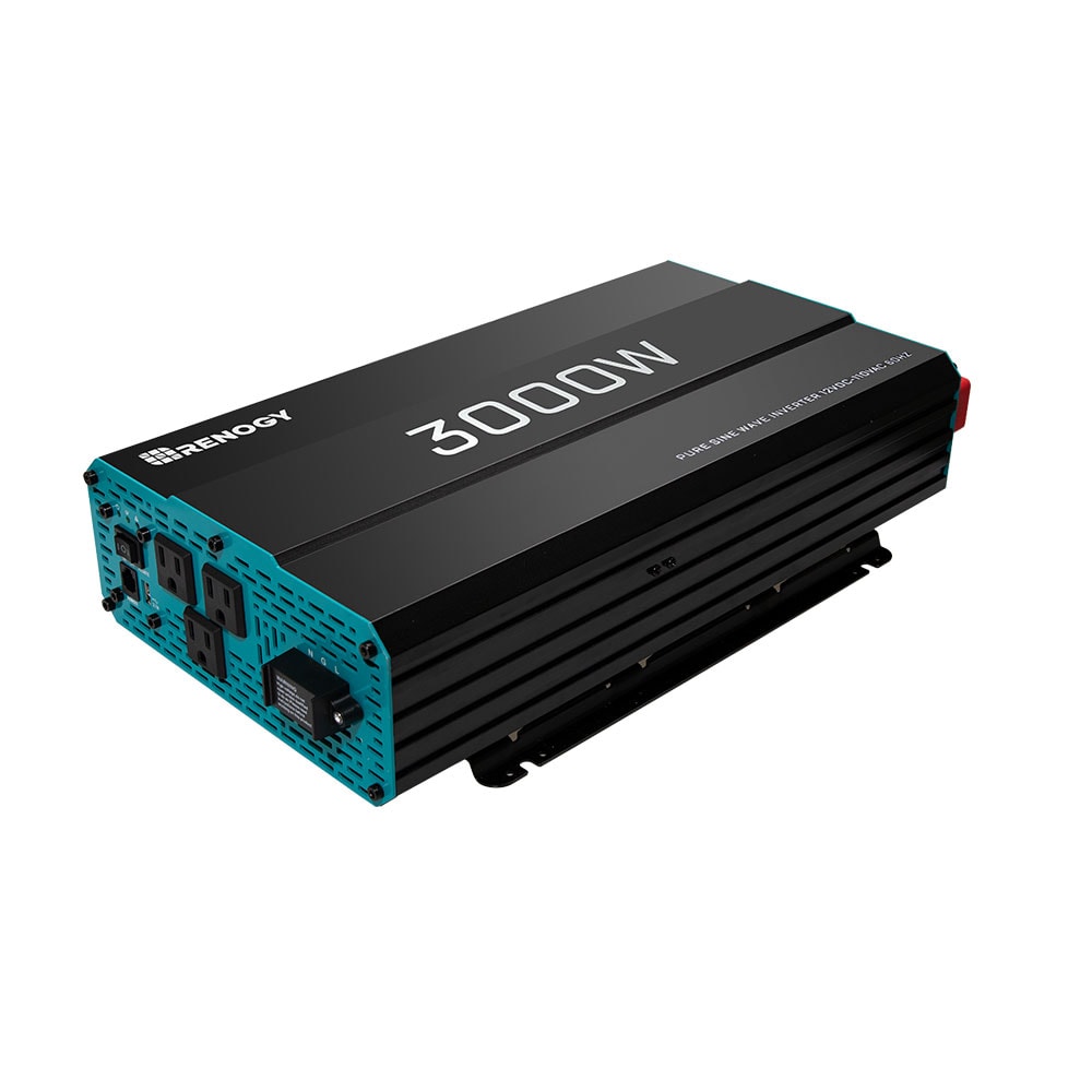 Renogy 3000-Watt Battery Operated Power Inverter in the Power Inverters  department at