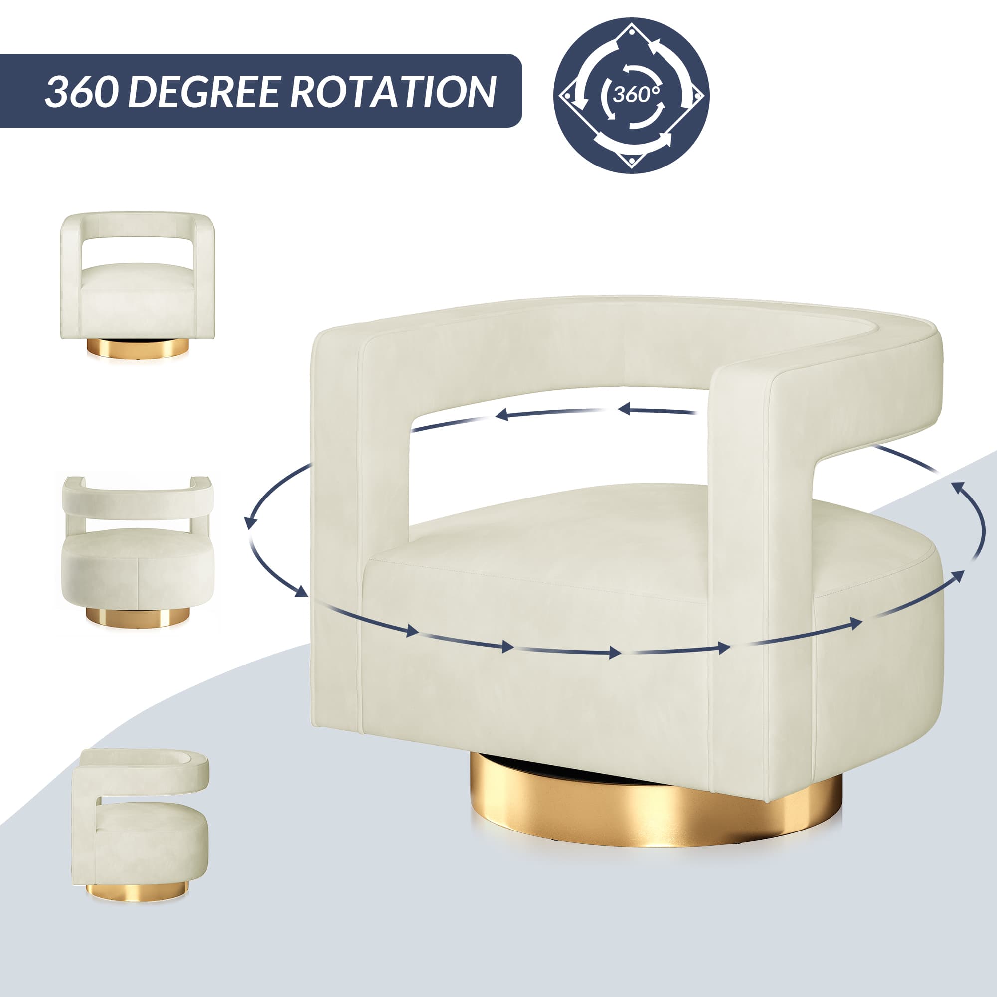 Belleze 014-HG-31956-IV chairs - View #2