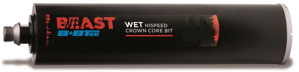 Beast 100034CR 3/4 In. x 5/8 In. to 11 Thread Arbor Pro-Hi Speed Crown Wet Core Bit