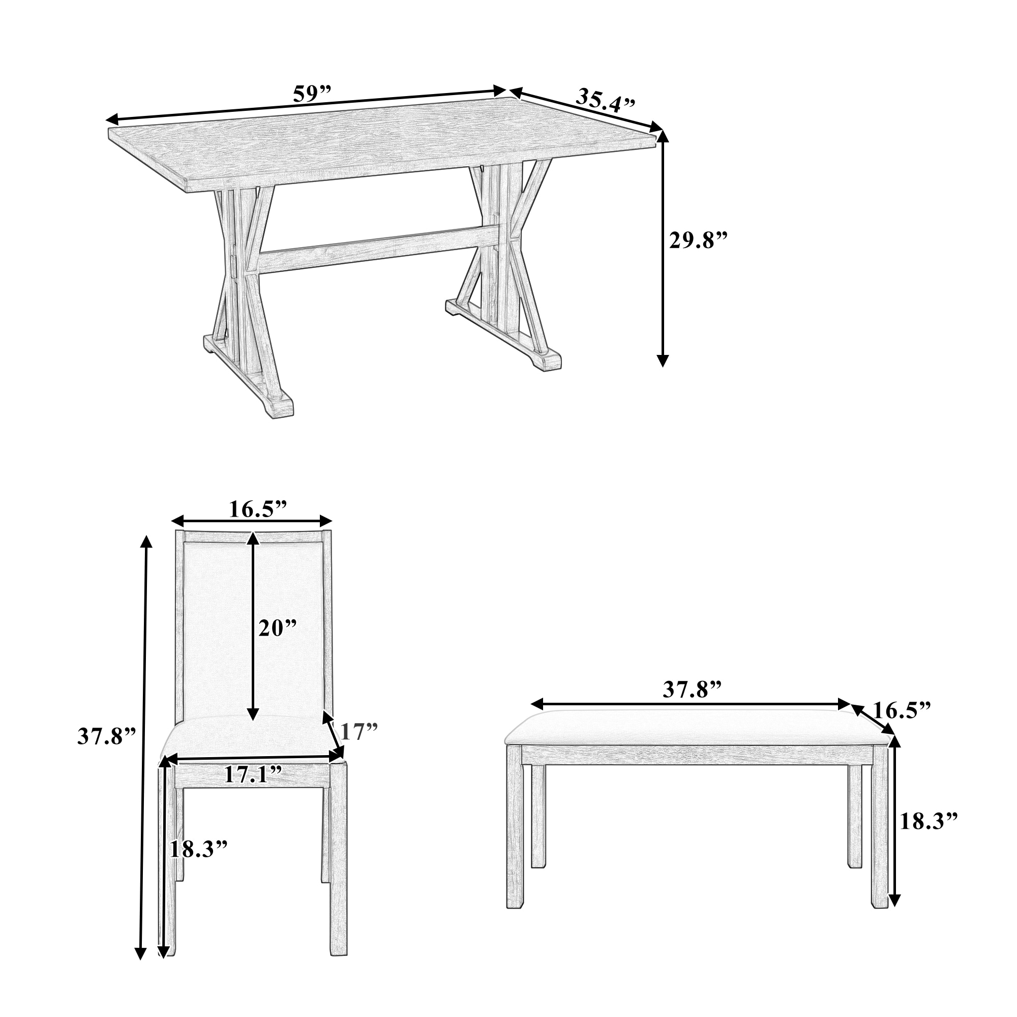 ModernLuxe L-SP000065AAE Dining-Sets - View #7