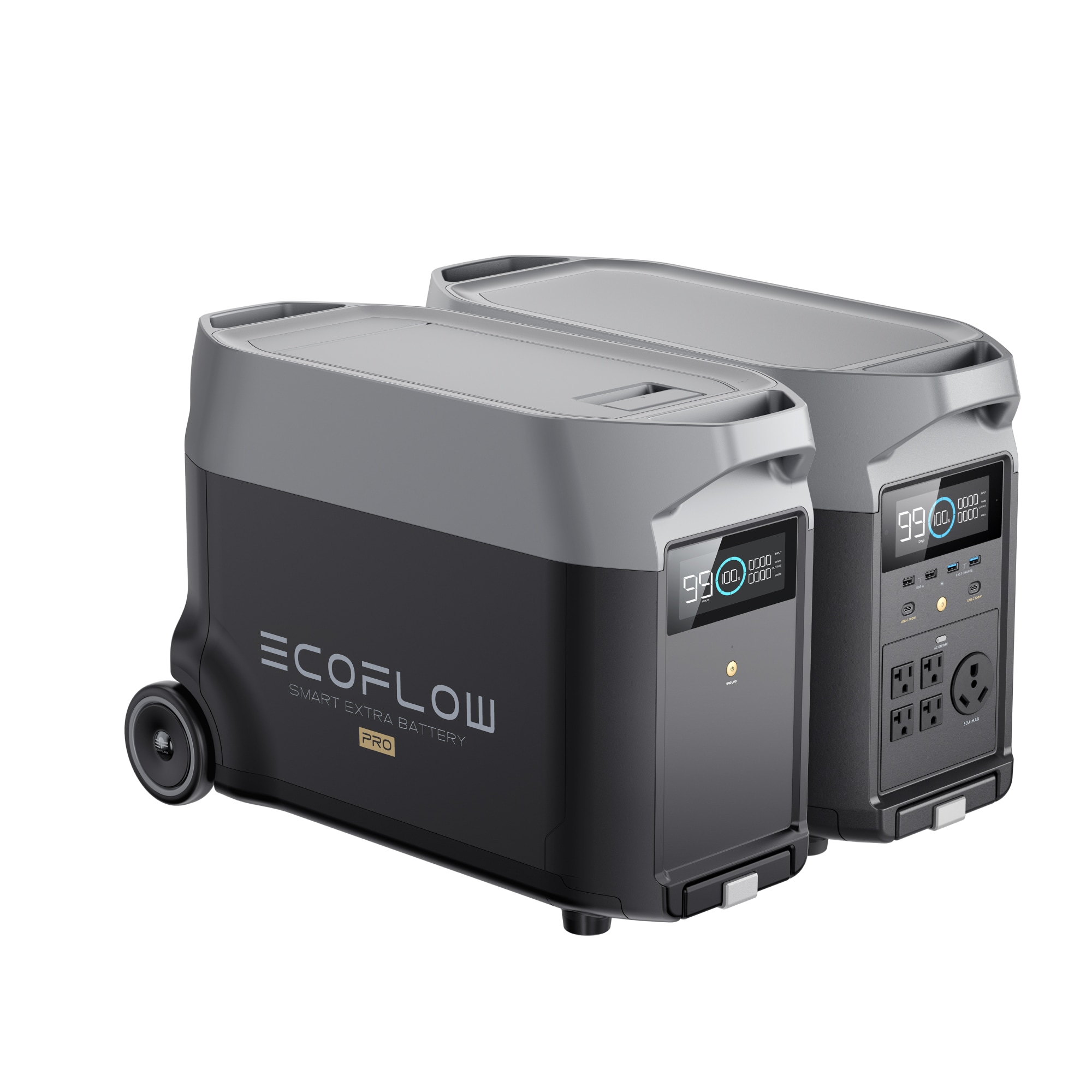 EcoFlow DELTAPRO-DELTAPROEB 3600-Watt Portable Power Station