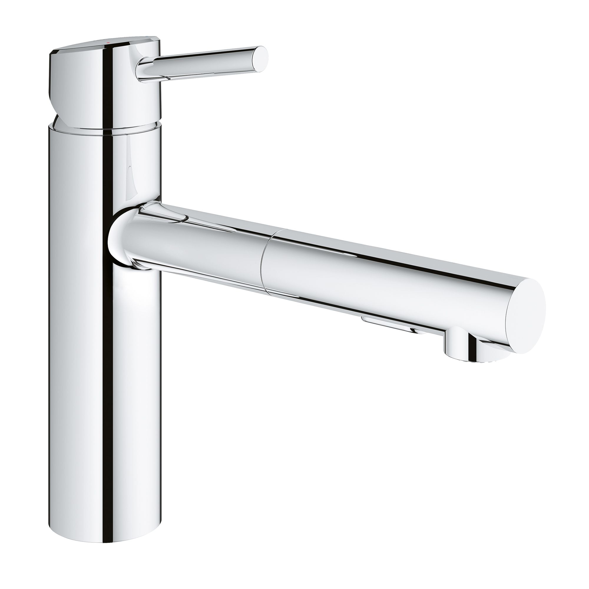 GROHE Concetto Chrome Single Pull-out Kitchen in the Kitchen Faucets department at Lowes.com