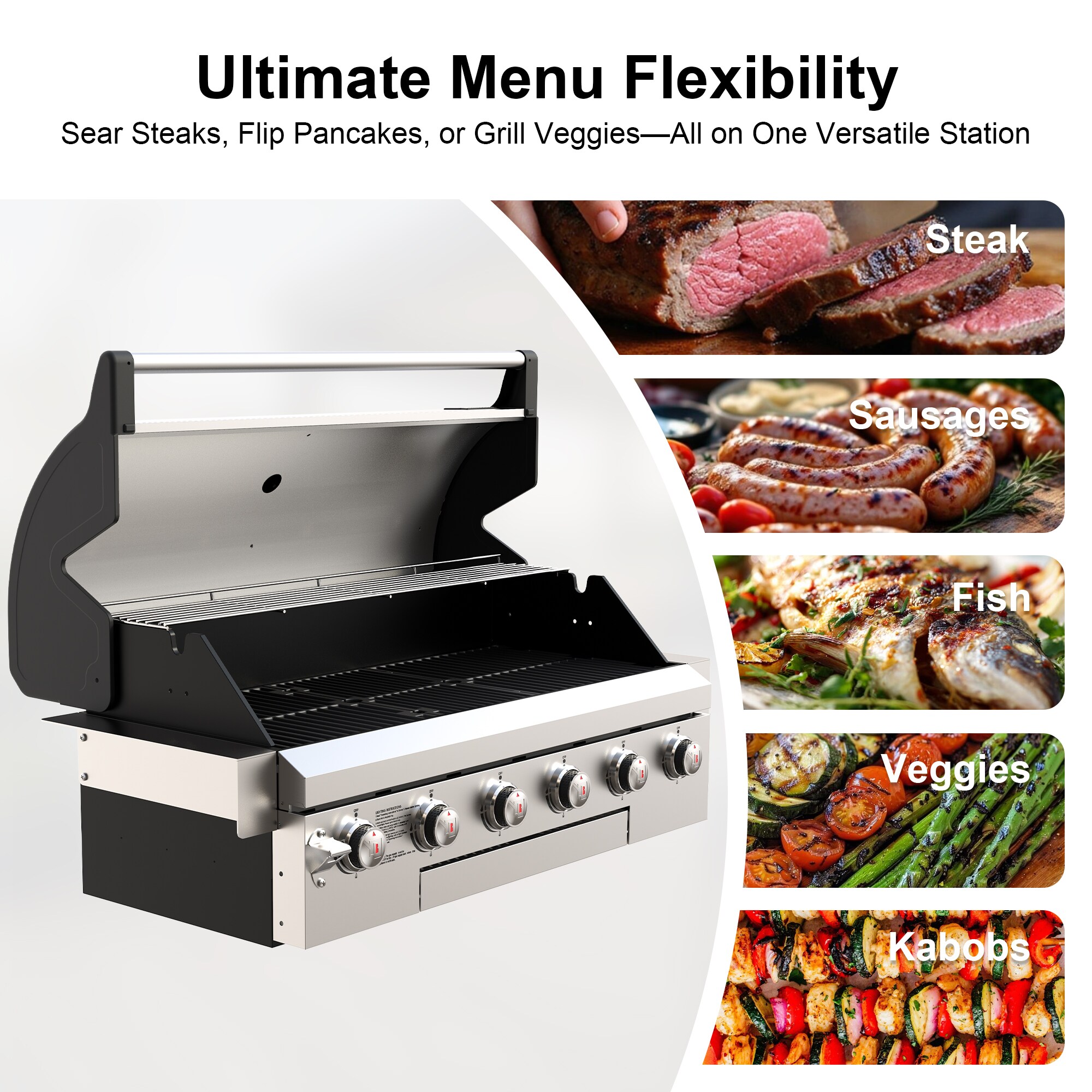 Brand-Man Grills BMRUSDI6 Gas-Grill - View #5
