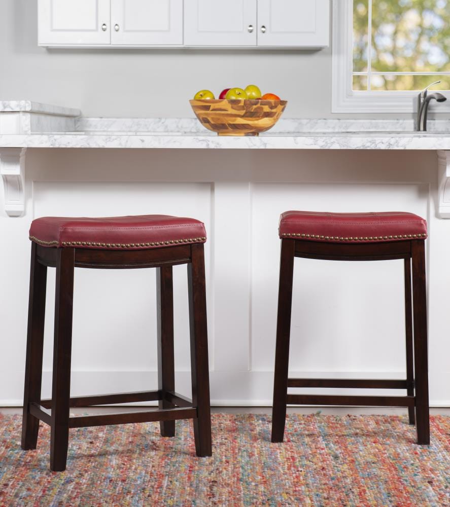 Linon 55815RED01U stools - View #4