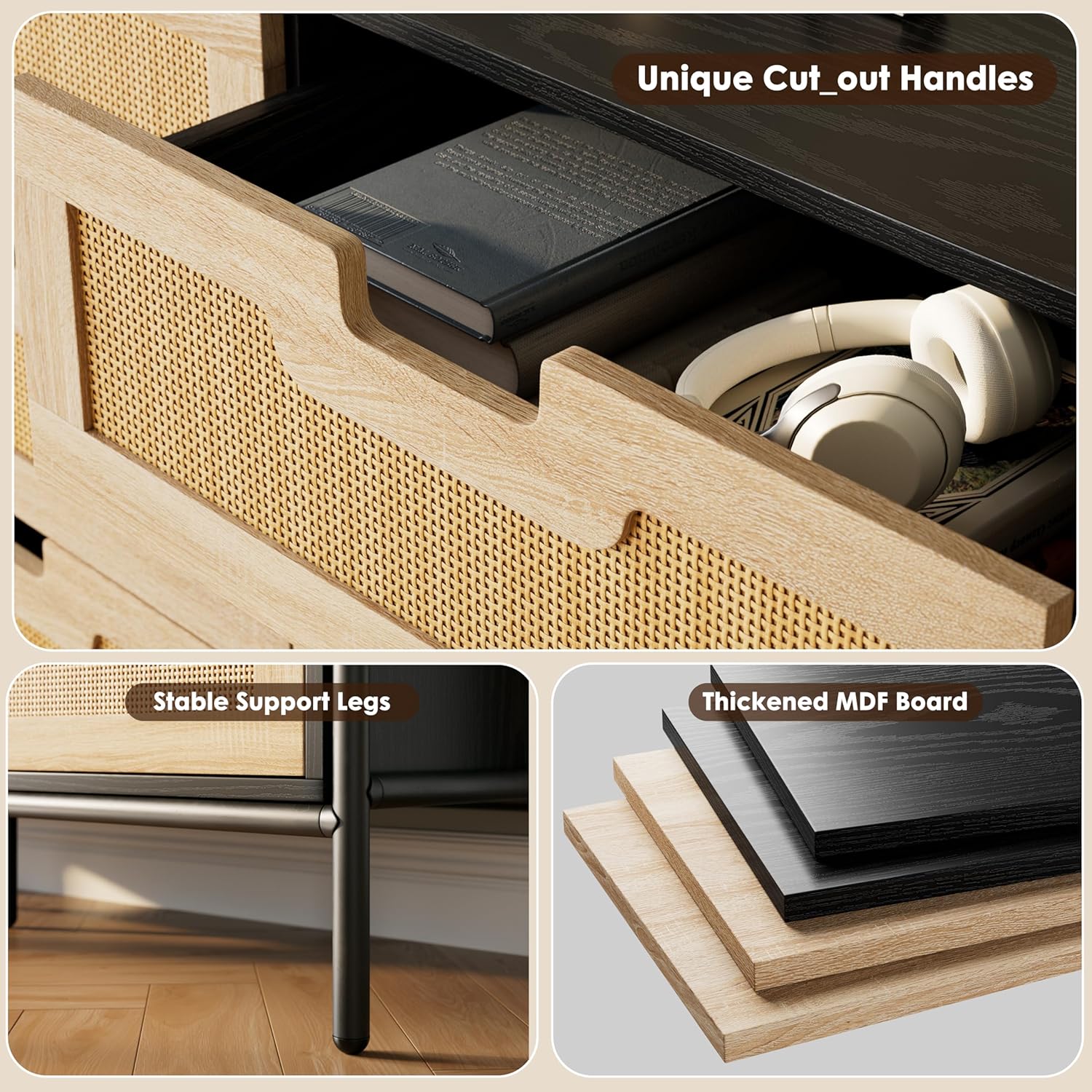 Qeetex DHZ-PHO-107T27I6 dressers - View #6