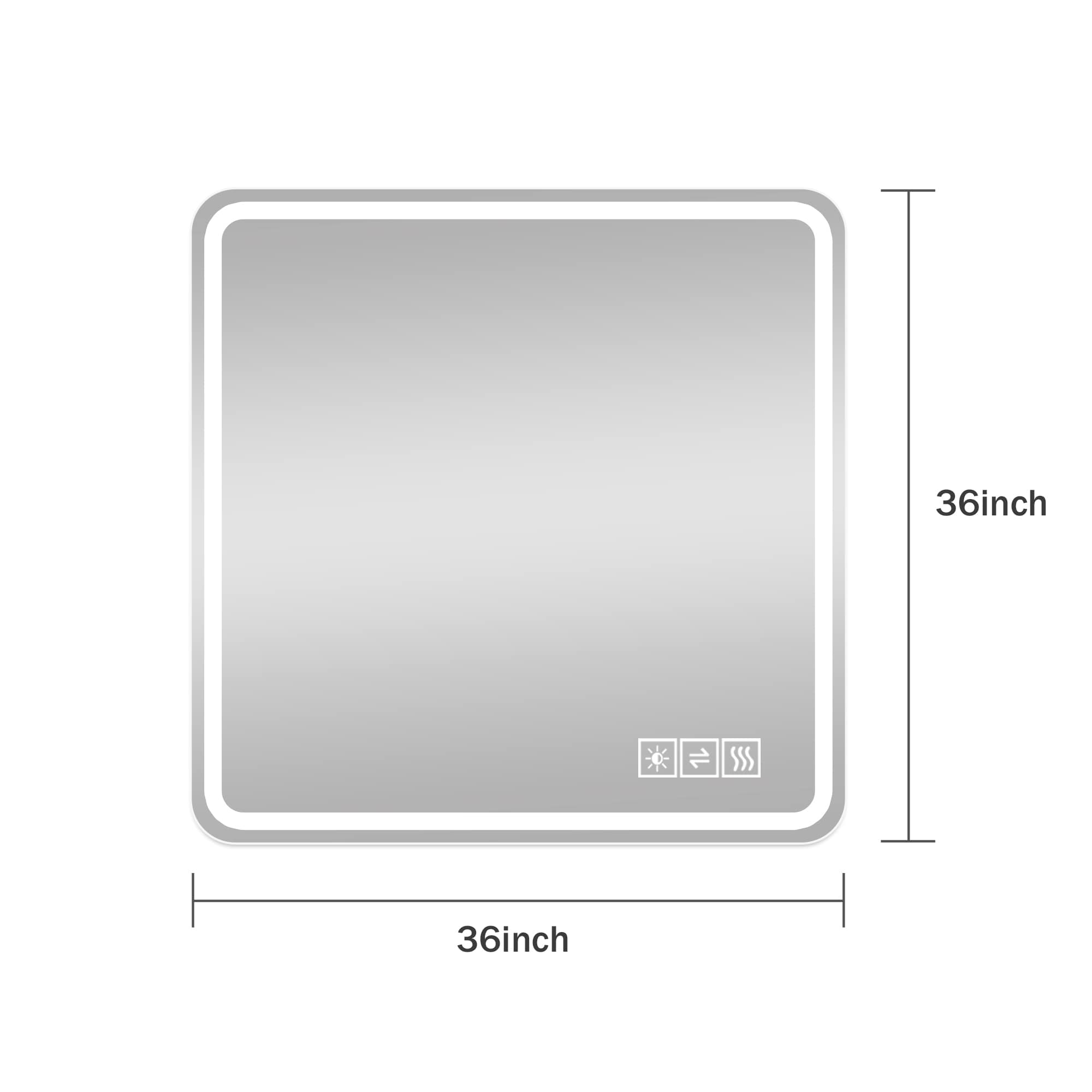 Vanityfus VF-LH-43340 Framed-Bath-Mirrors - View #3