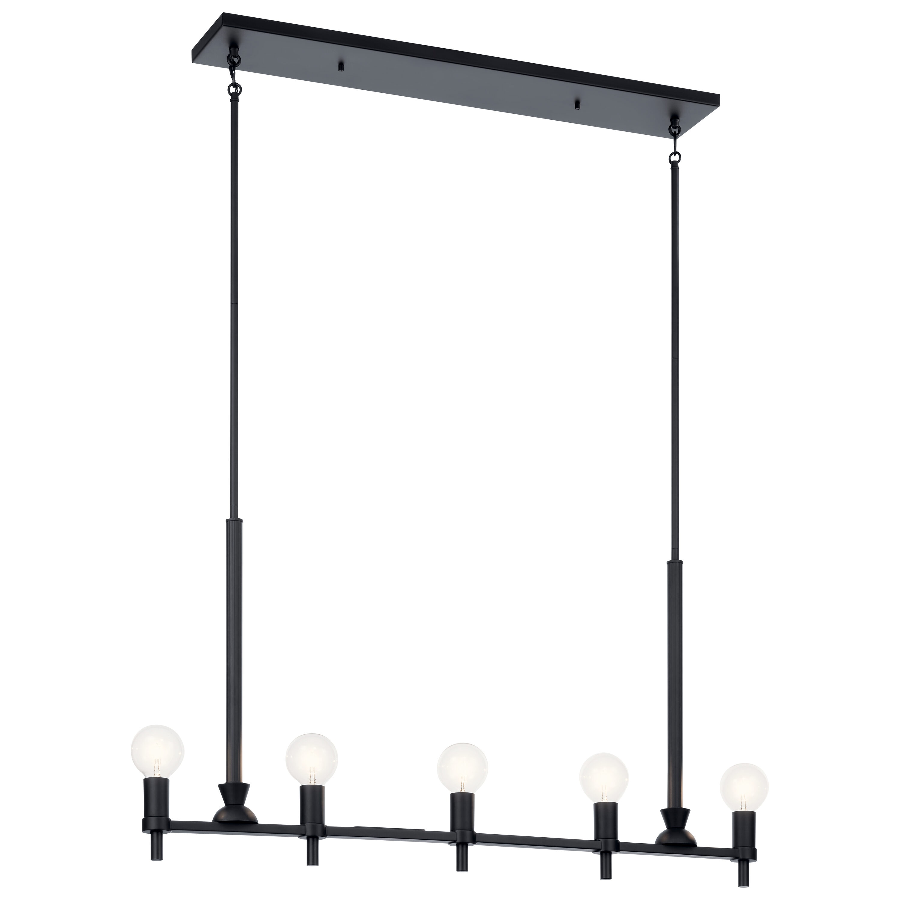 Kichler Torvee 6-Light Black Vintage Chandelier