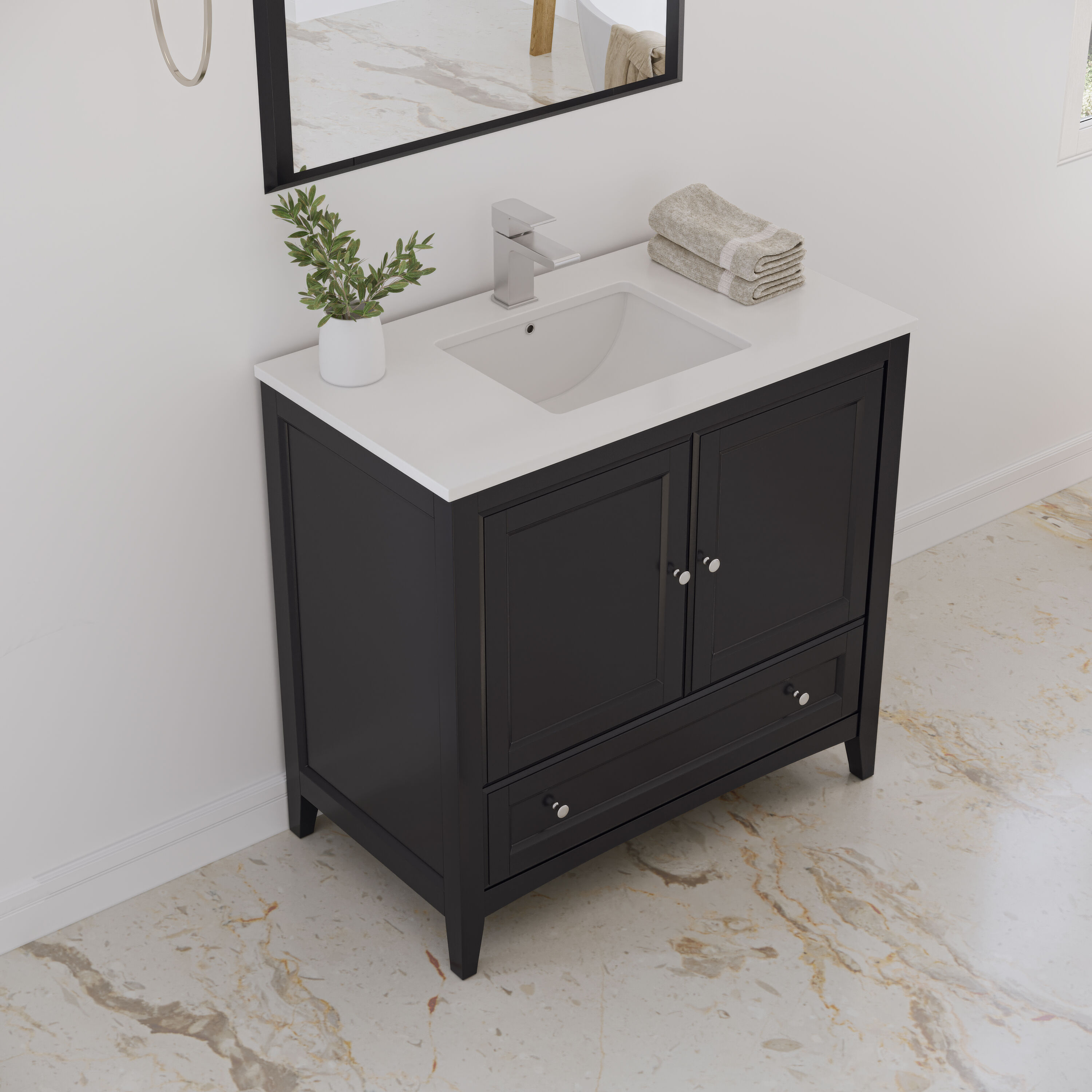 Fresca FVN2036ES Bath-Vanity-Combo - View #4