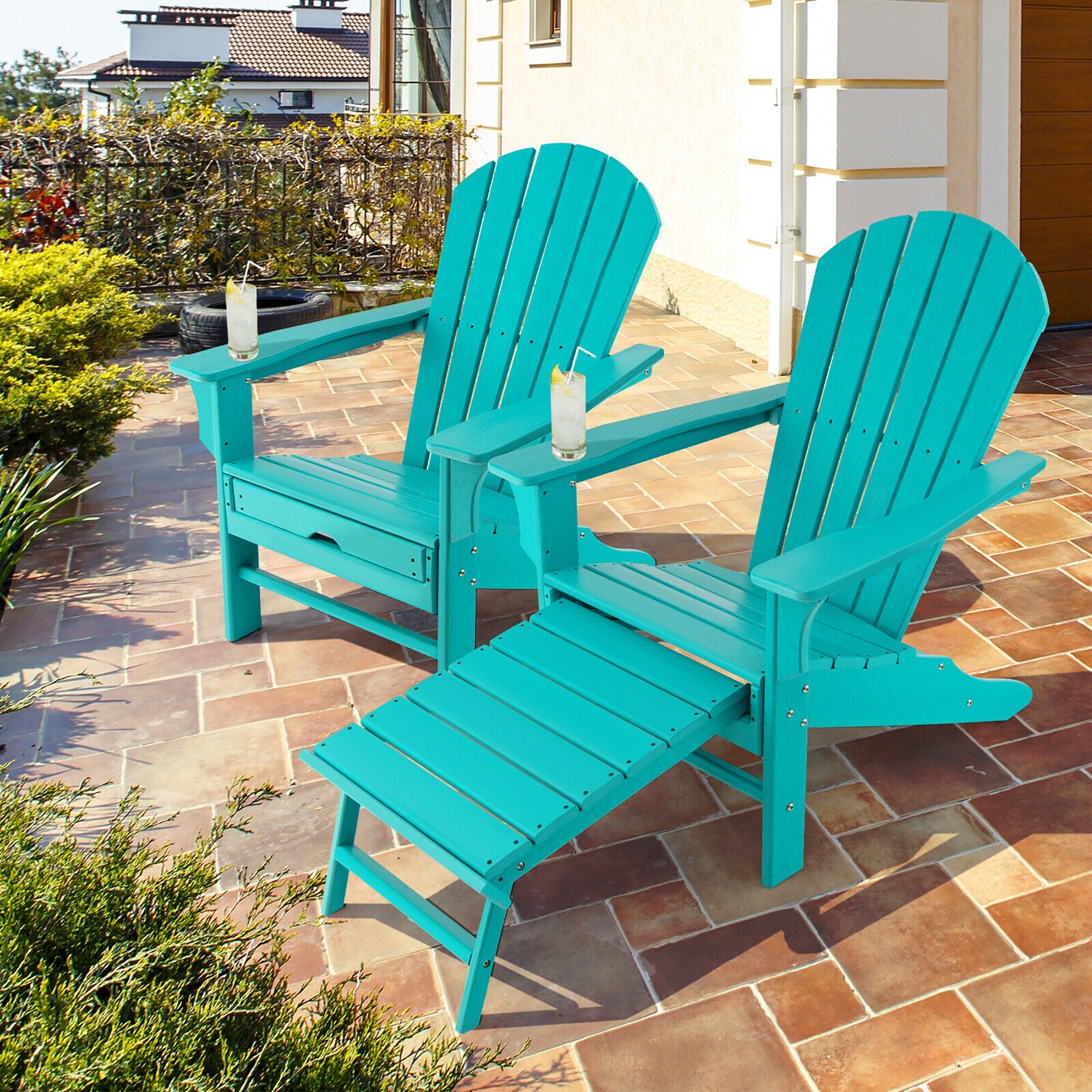 Forclover ALUE-04GR Patio-Chairs - View #3