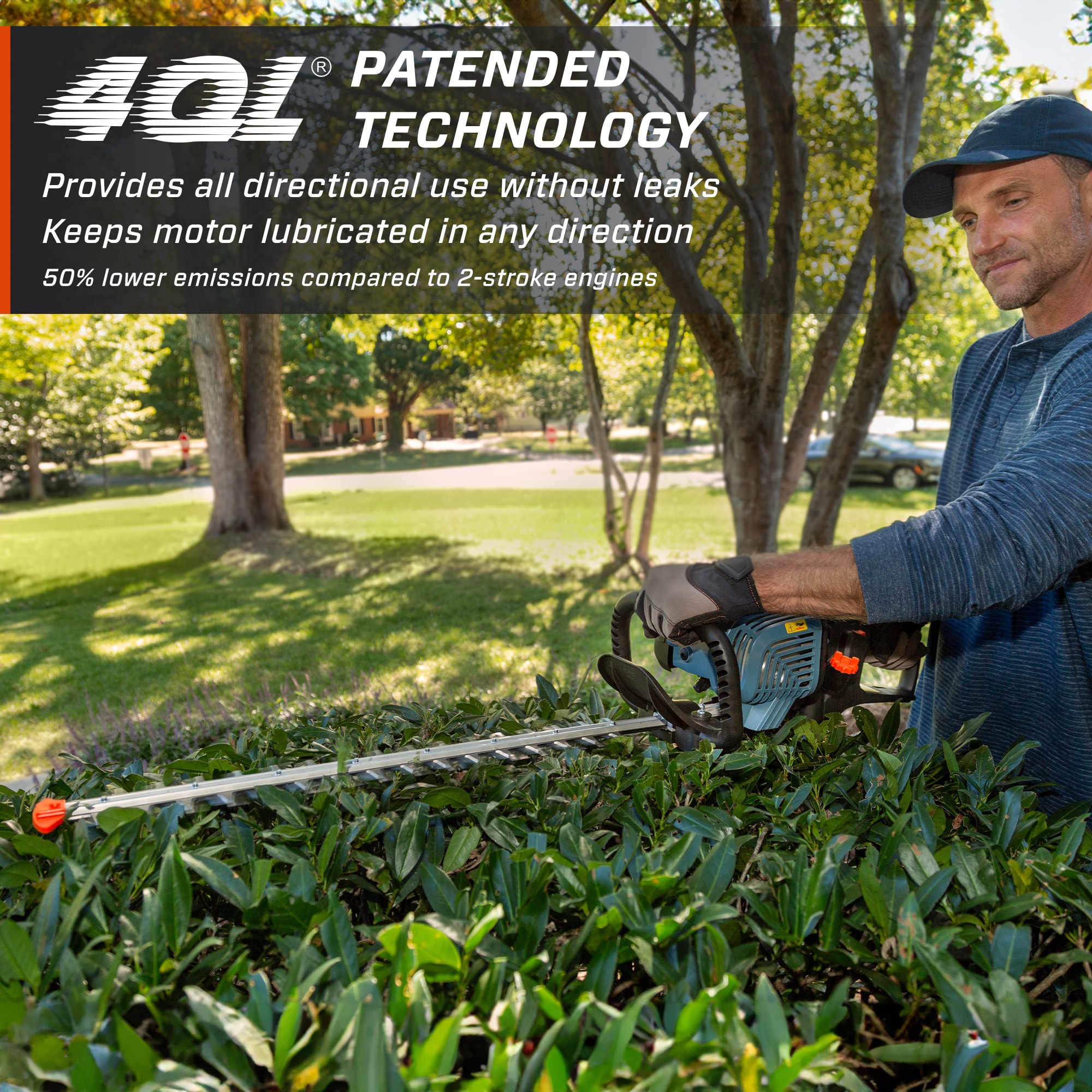 SENIX HT4QL-L Cordless-Hedge-Trimmers - View #4