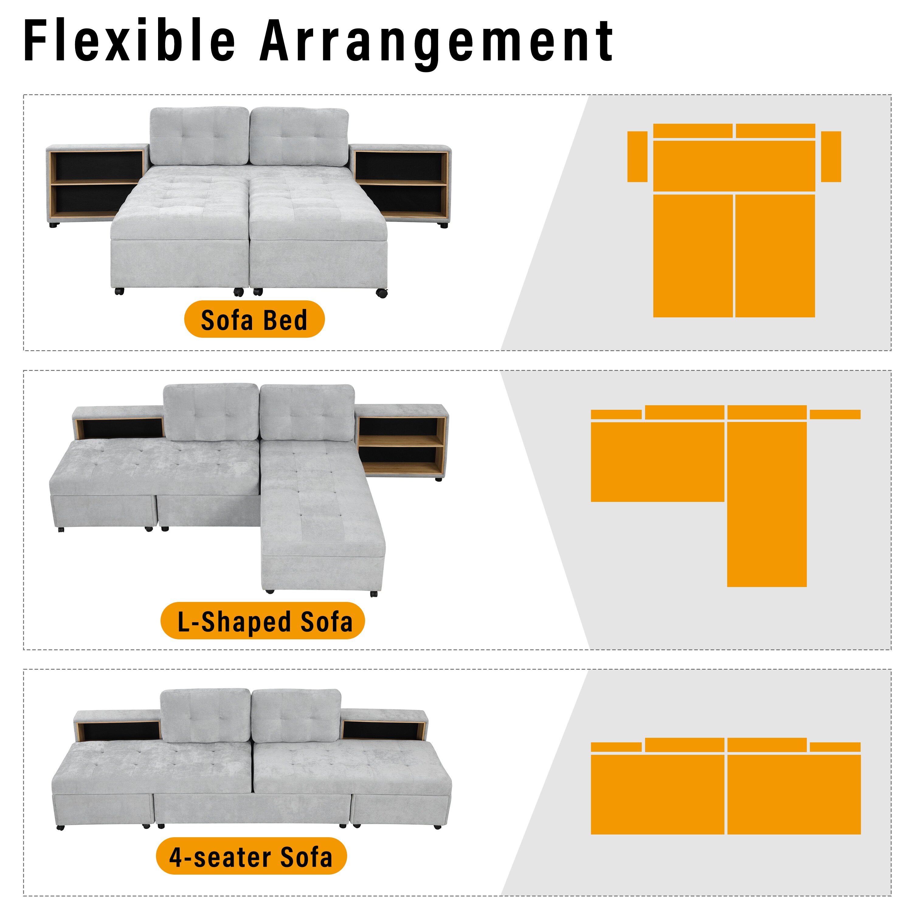 ModernLuxe N719S001860E Sofas-Loveseats - View #3