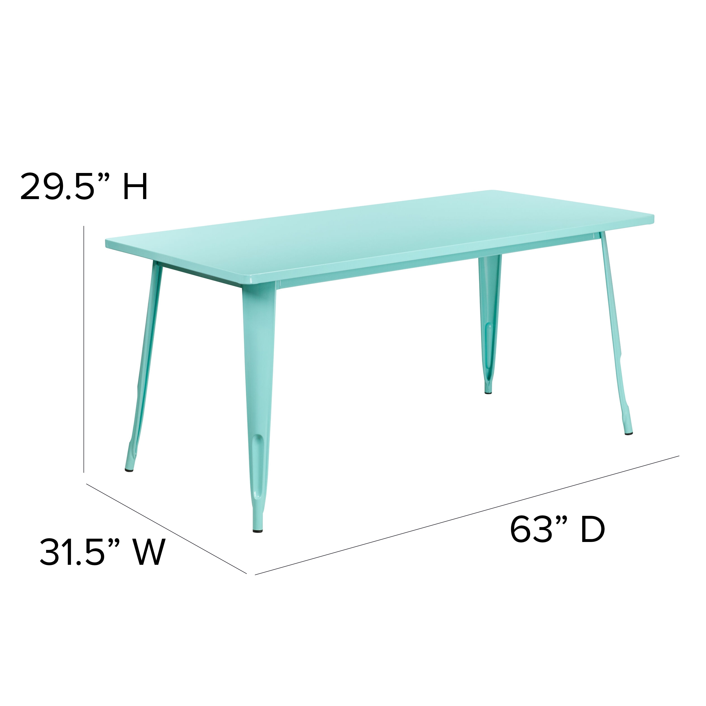 Flash Furniture 889142049869 Dining-Tables - View #5
