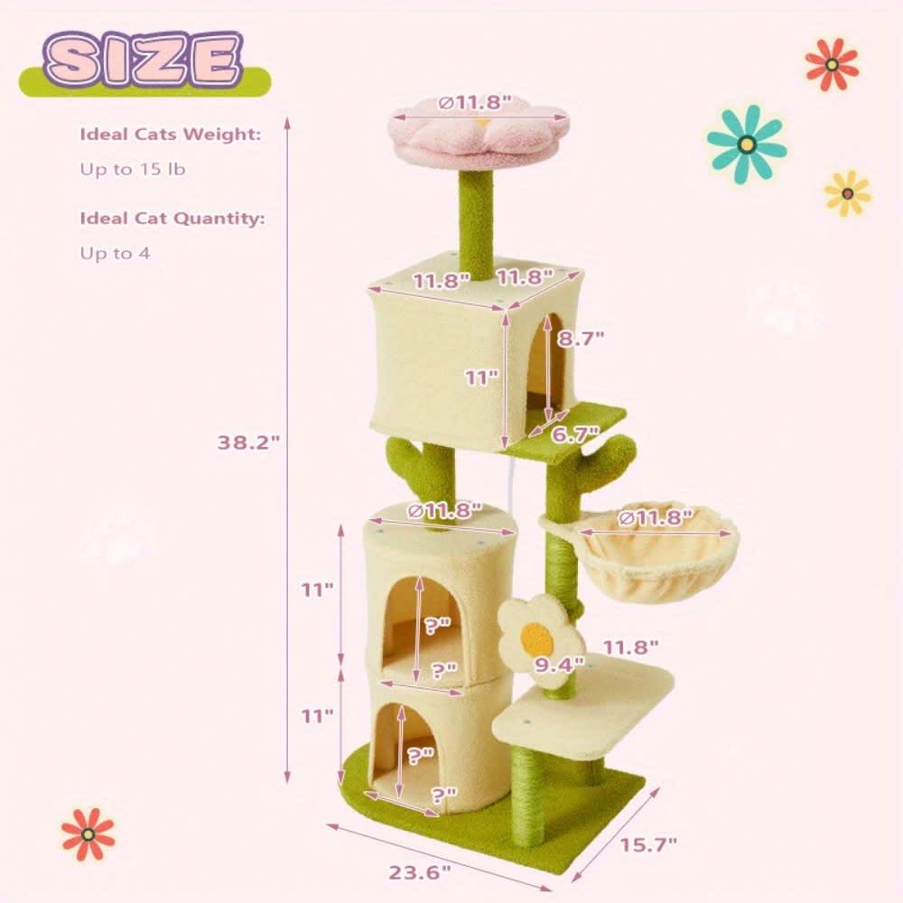 U-HOMY ZZ-049GN-PT Cat-Trees - View #3