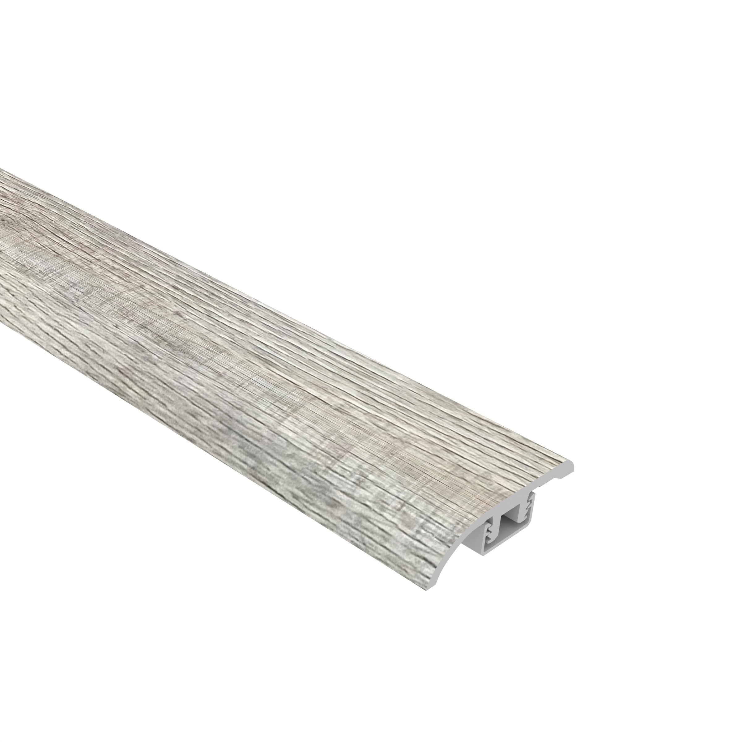 CALI 7906000212 Aqua Tough XL Seaswept Oak 0.33-in T x 1.77-in W x 72.83-in L Vinyl Reducer