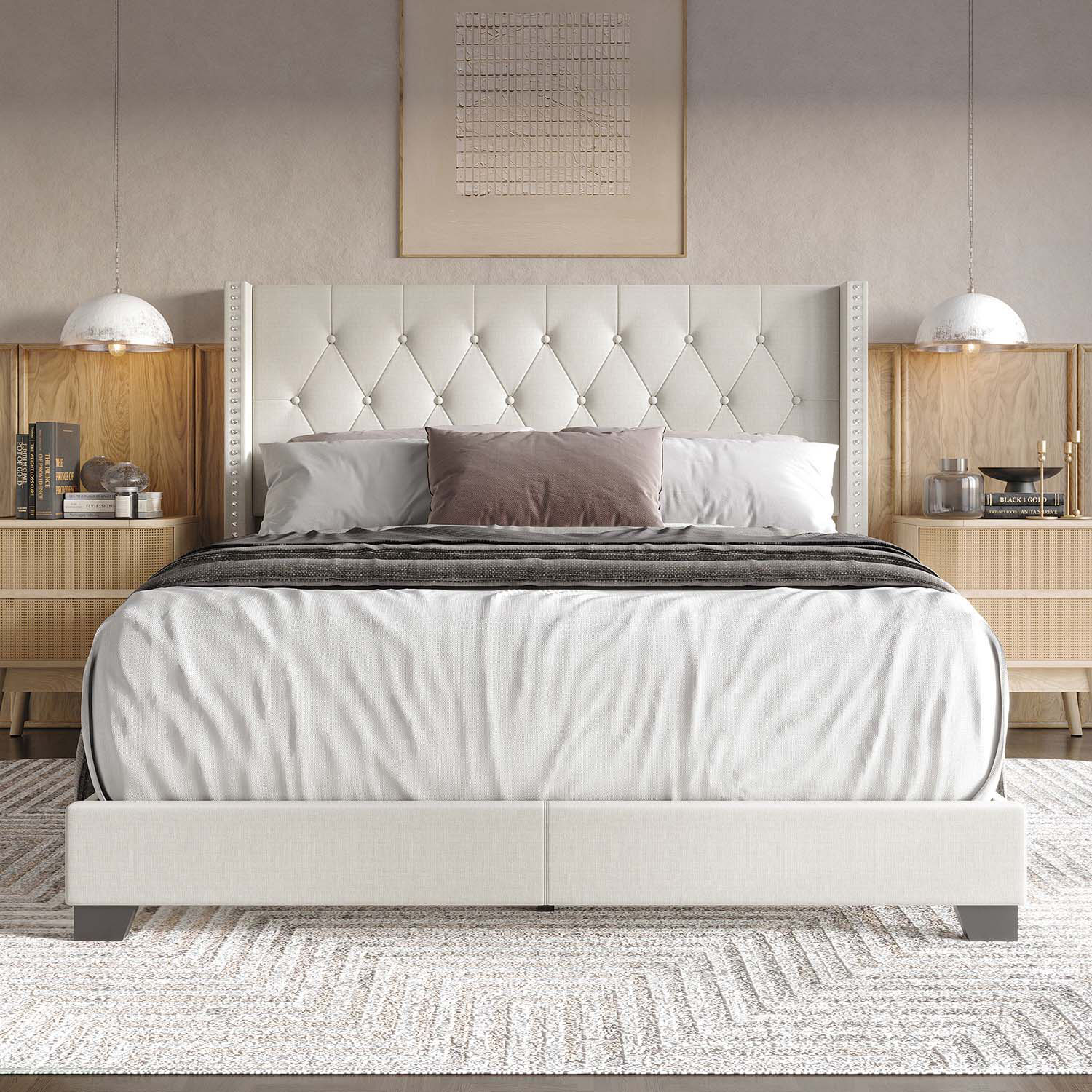 CasePiece C8403KUB-WGY-LN beds - View #2
