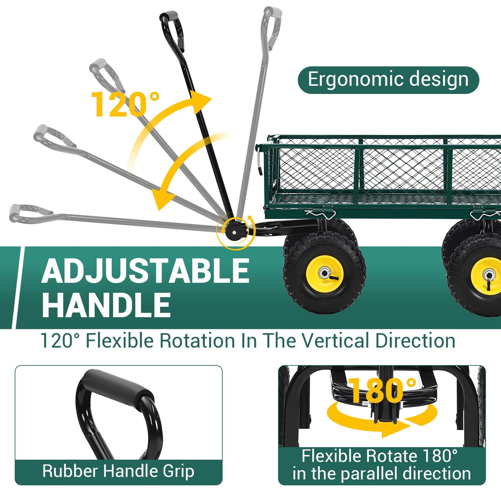 GarveeLife LMYLC-658747 Dump-Cart - View #4