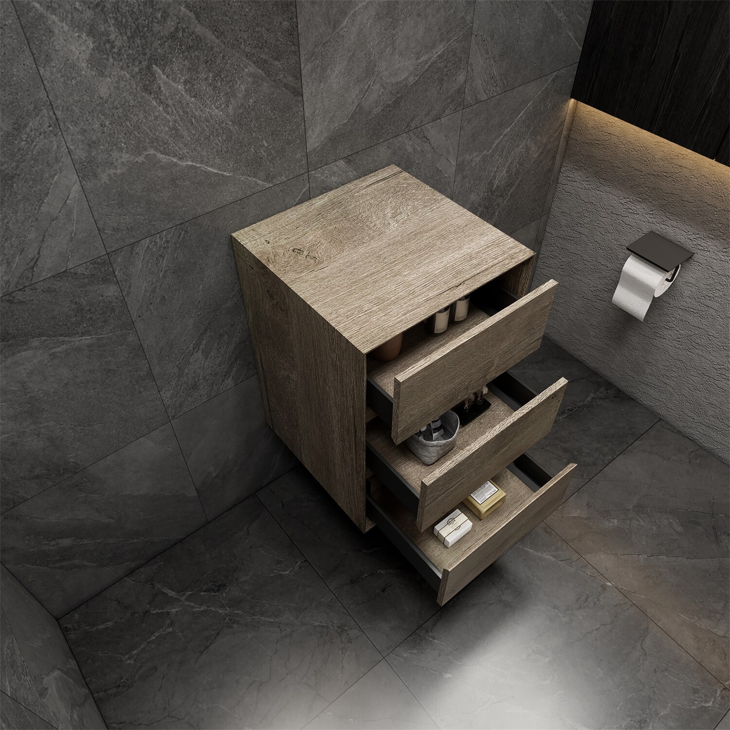 BV Better Vanity MIAMAX20-HW Bathroom-Wall-Cabinets - View #6