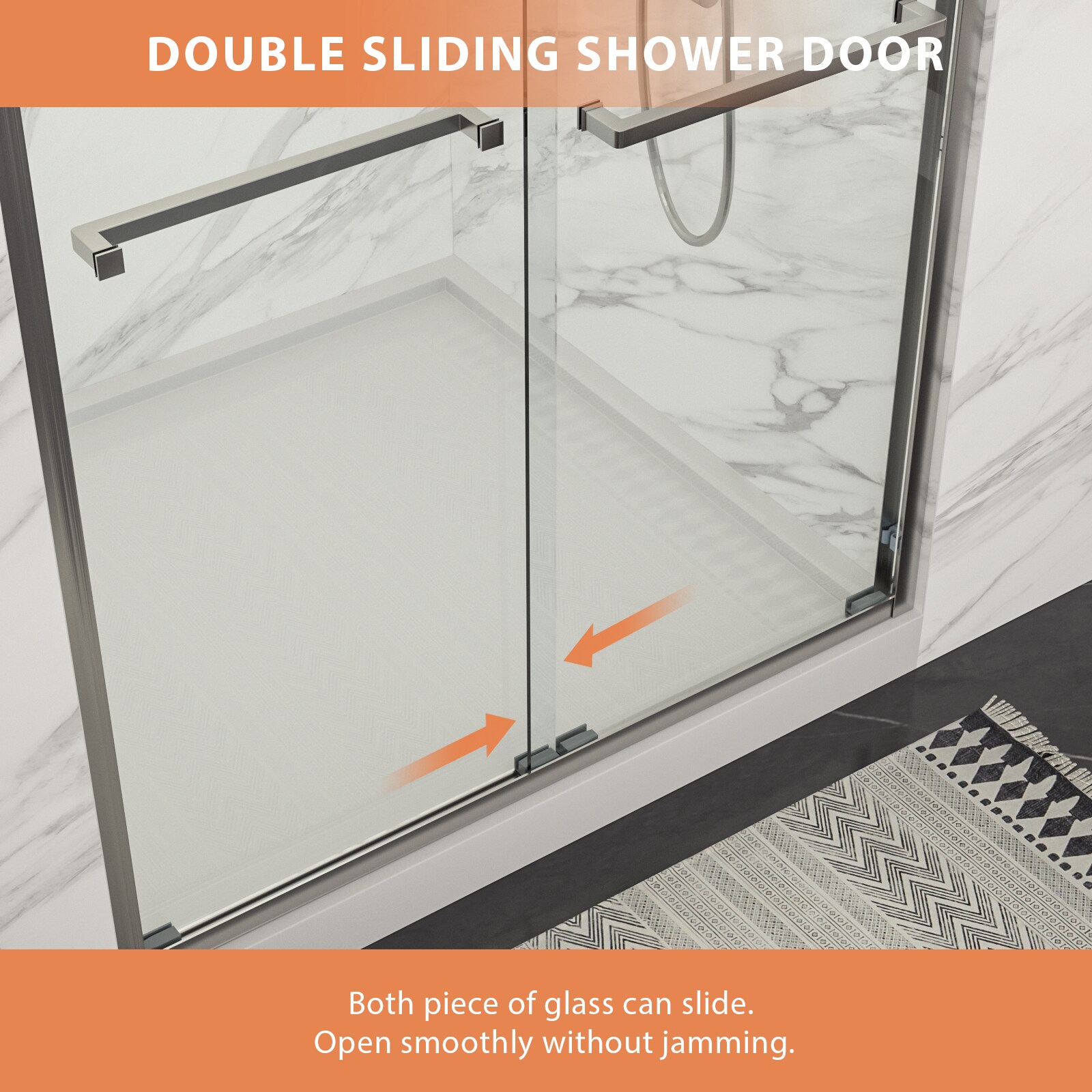 Lordear HRD-LD-6A22-48SS Shower-Doors - View #5
