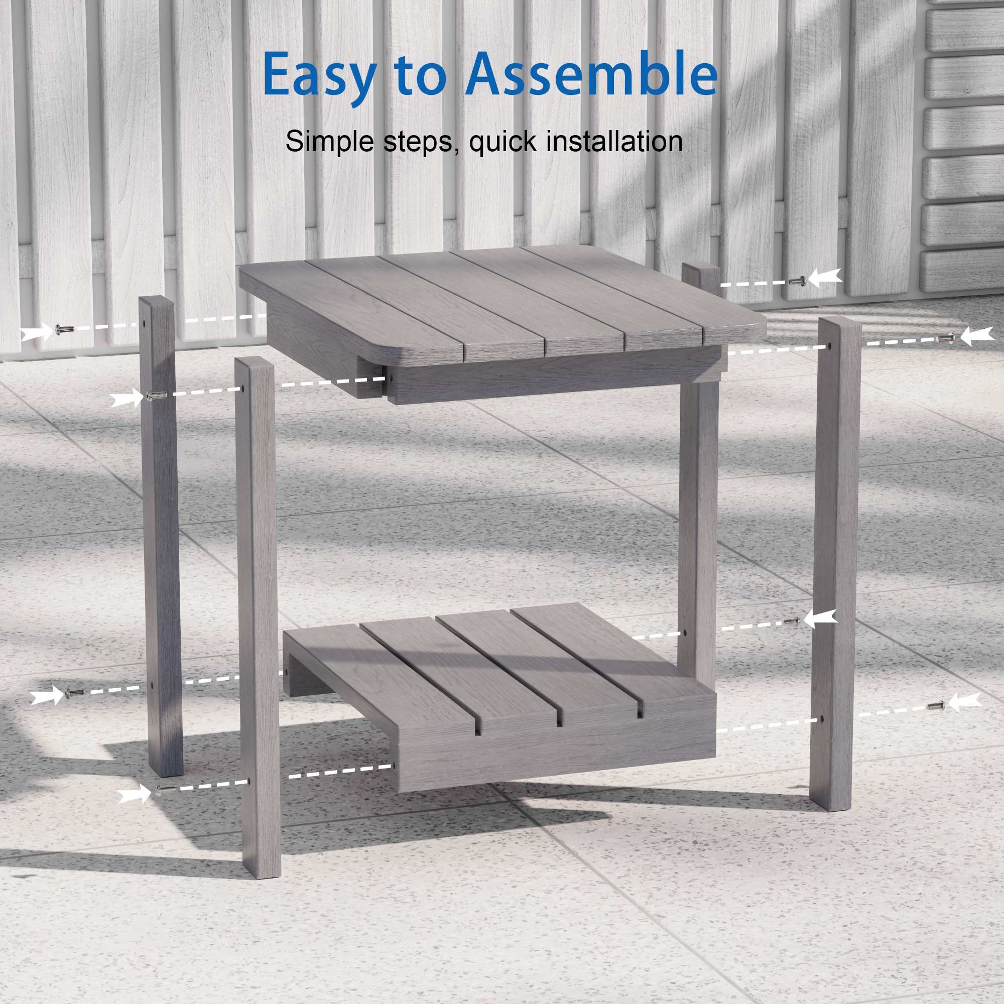 Aok Garden LWP-ET-16-LY Patio-Tables - View #5